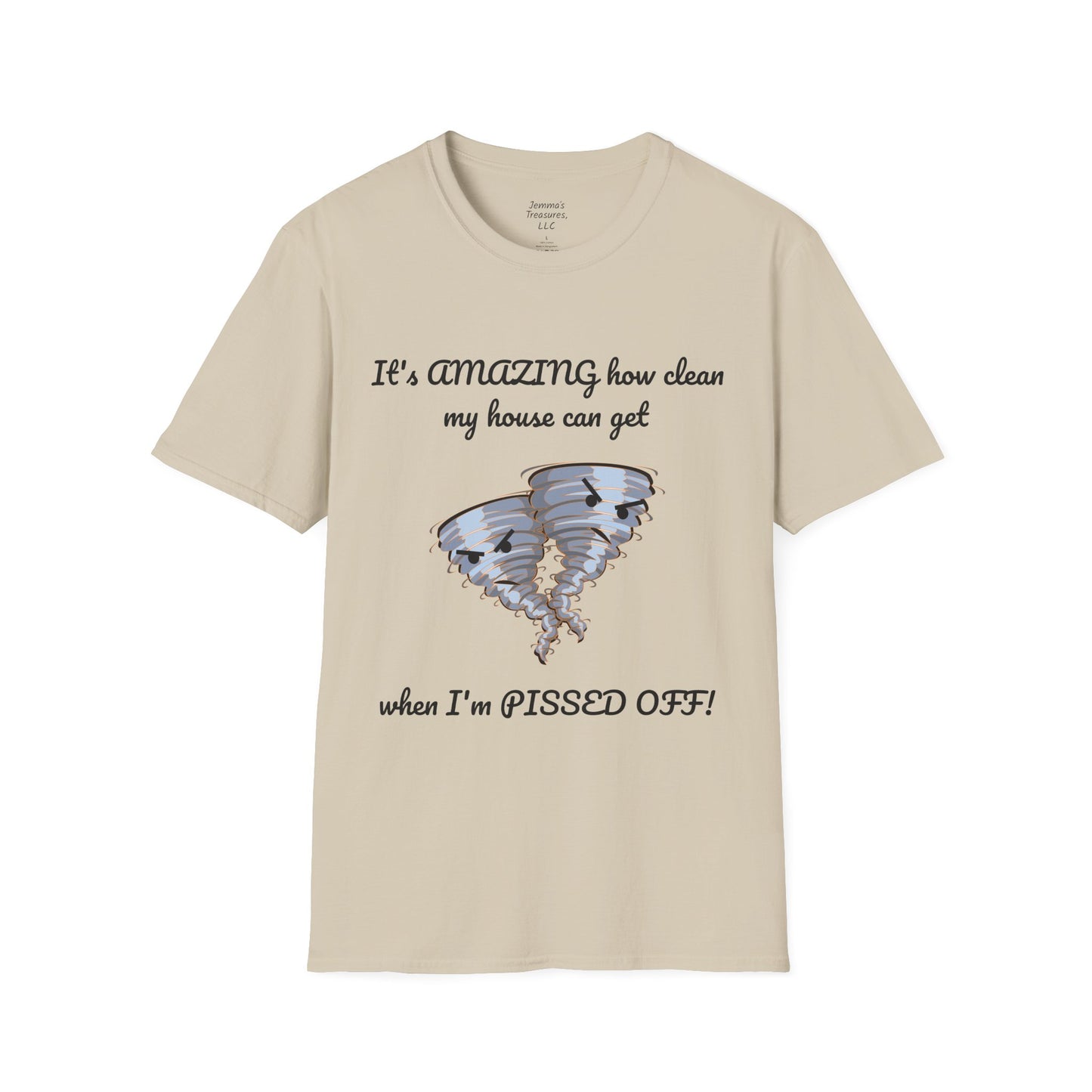 Unisex Sagtestyl T-hemp