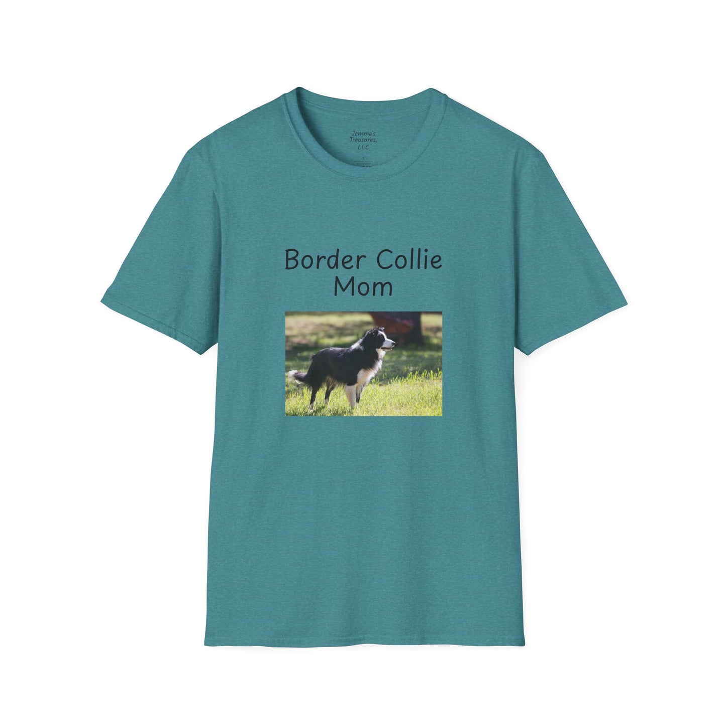 Unisex T-Shirt - "Border Collie Mom" - Hundebesitzer T-Shirt