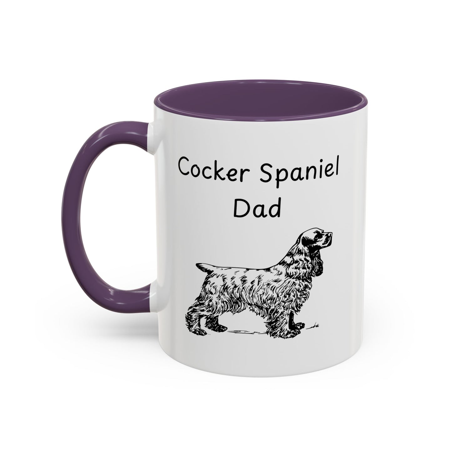 Ceramic Mug - "Cocker Spaniel Dad"