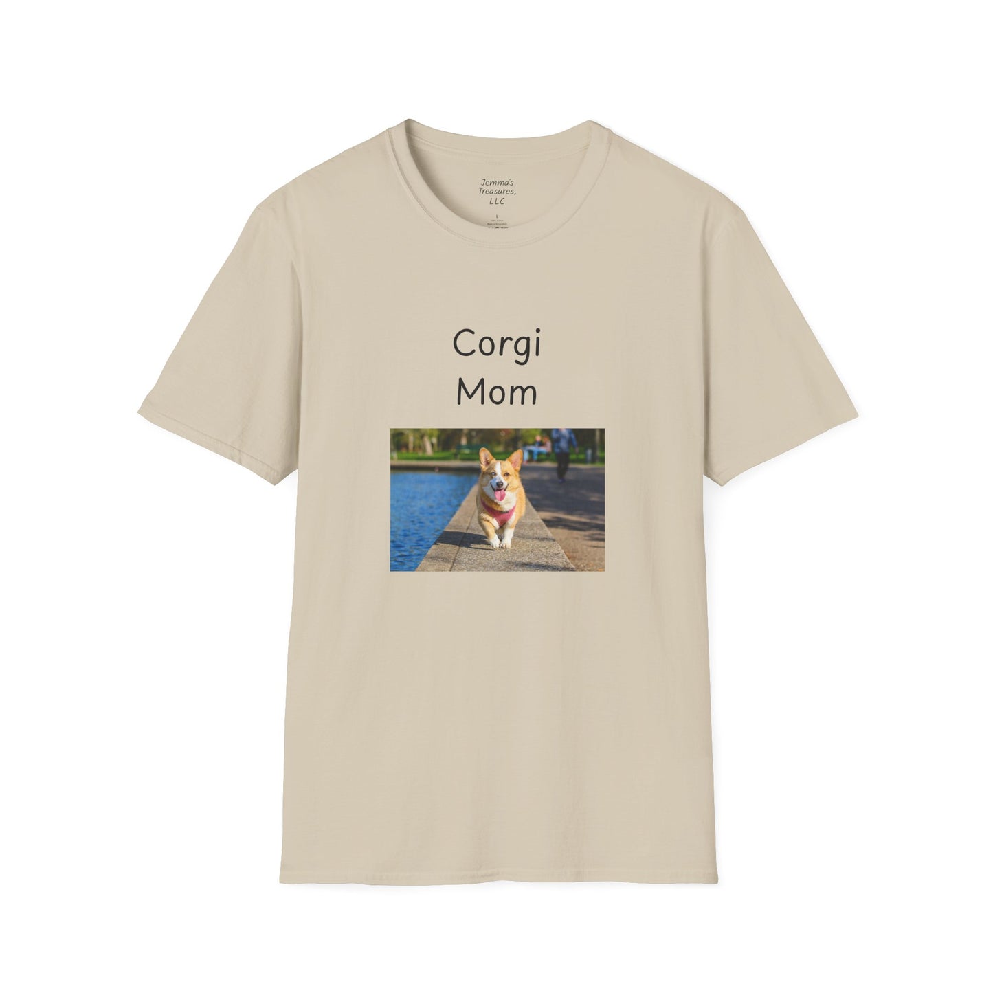 Unisex T-Shirt - "Corgi Mom" - Dog Owner Tee