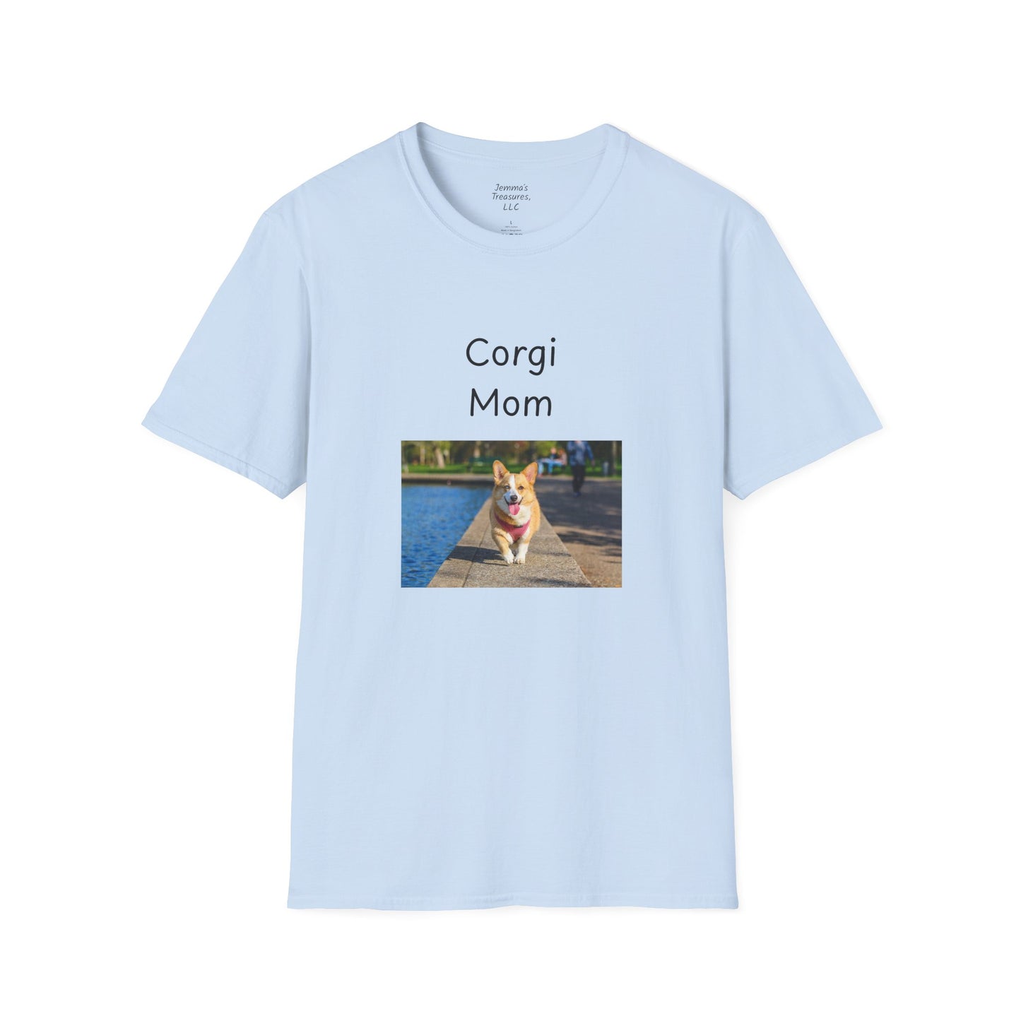 Unisex T-Shirt - "Corgi Mom" - Dog Owner Tee