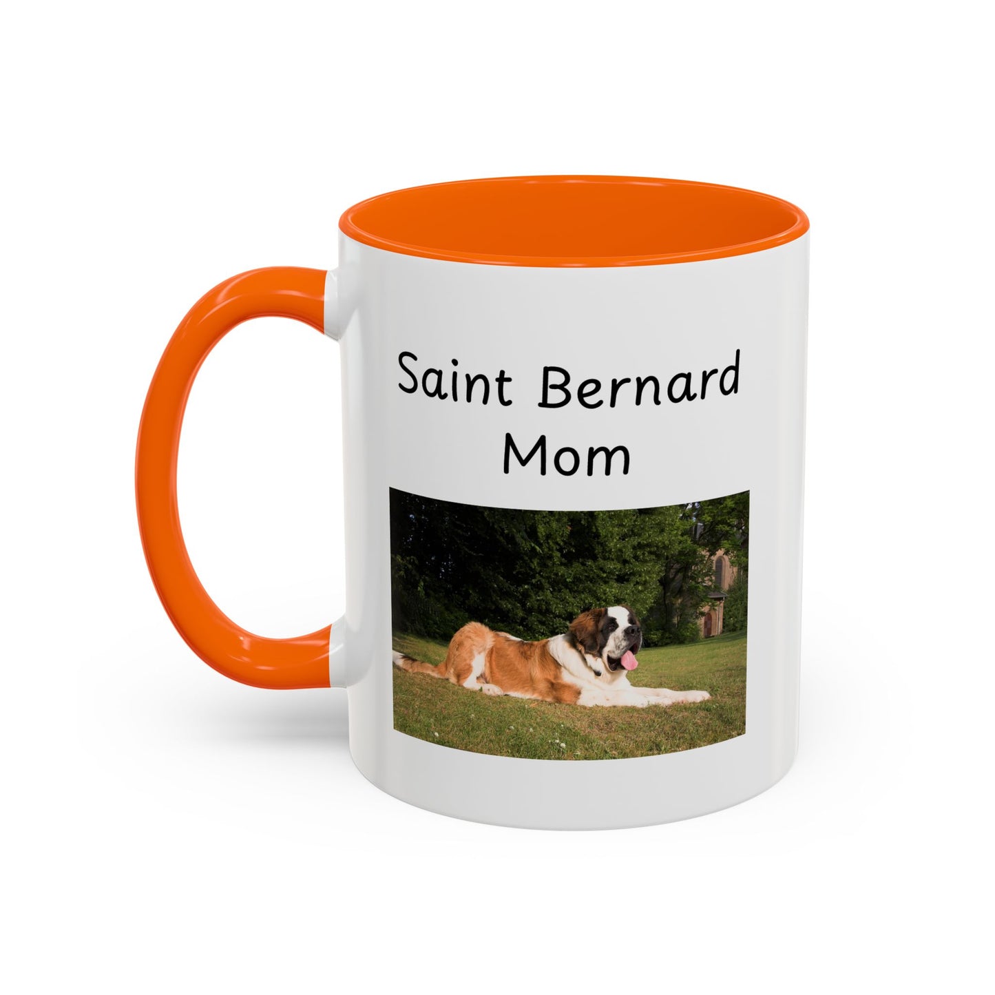 Ceramic Mug - "Saint Bernard Mom"