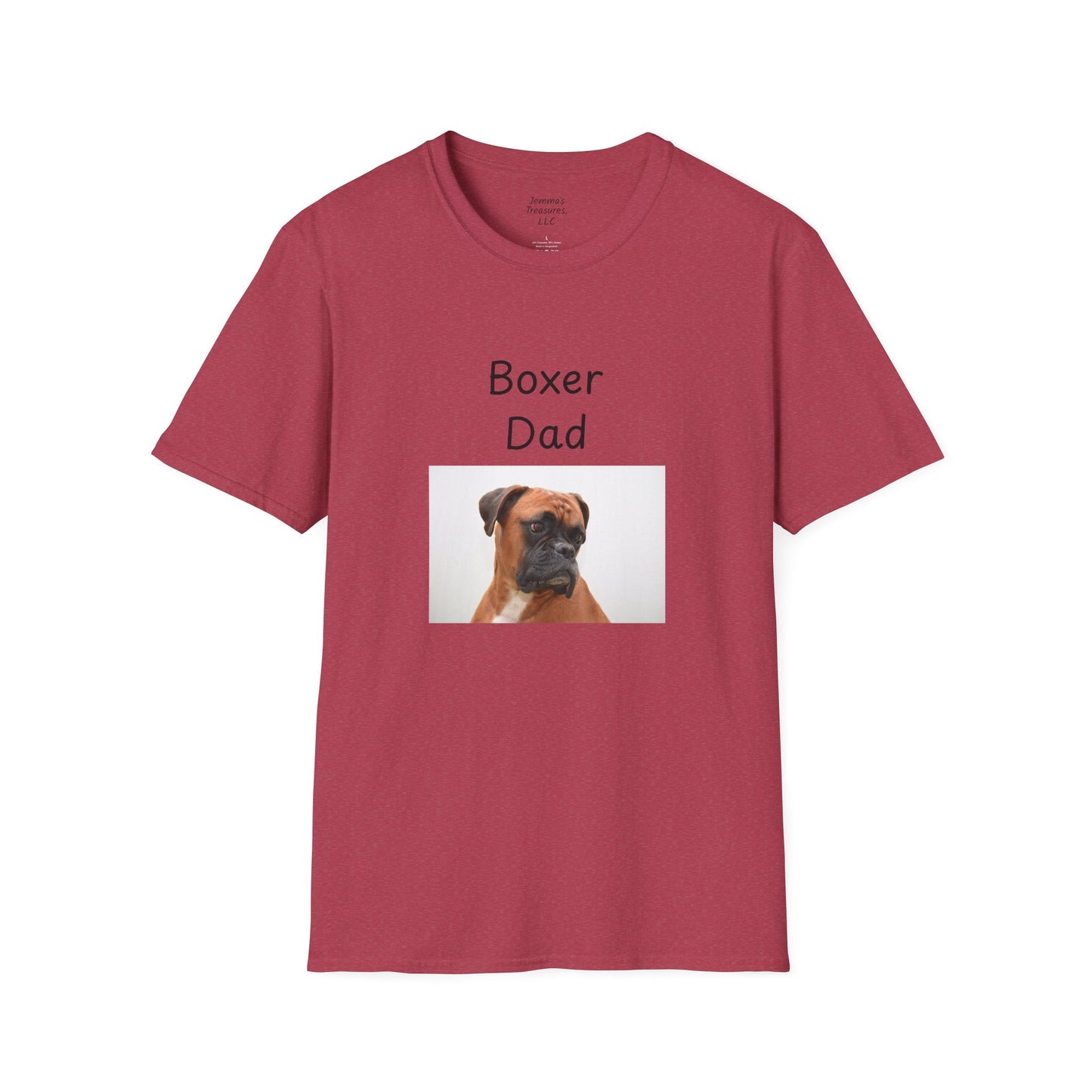 Unisex T-Shirt - "Boxer Dad" - Dog Owner Tee