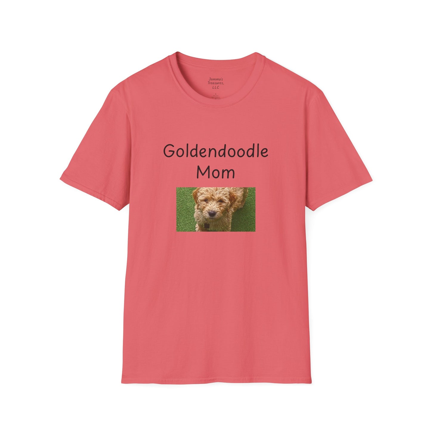 Unisex T-hemp - "Goldendoodle Ma" - Honde-eienaar T-hemp