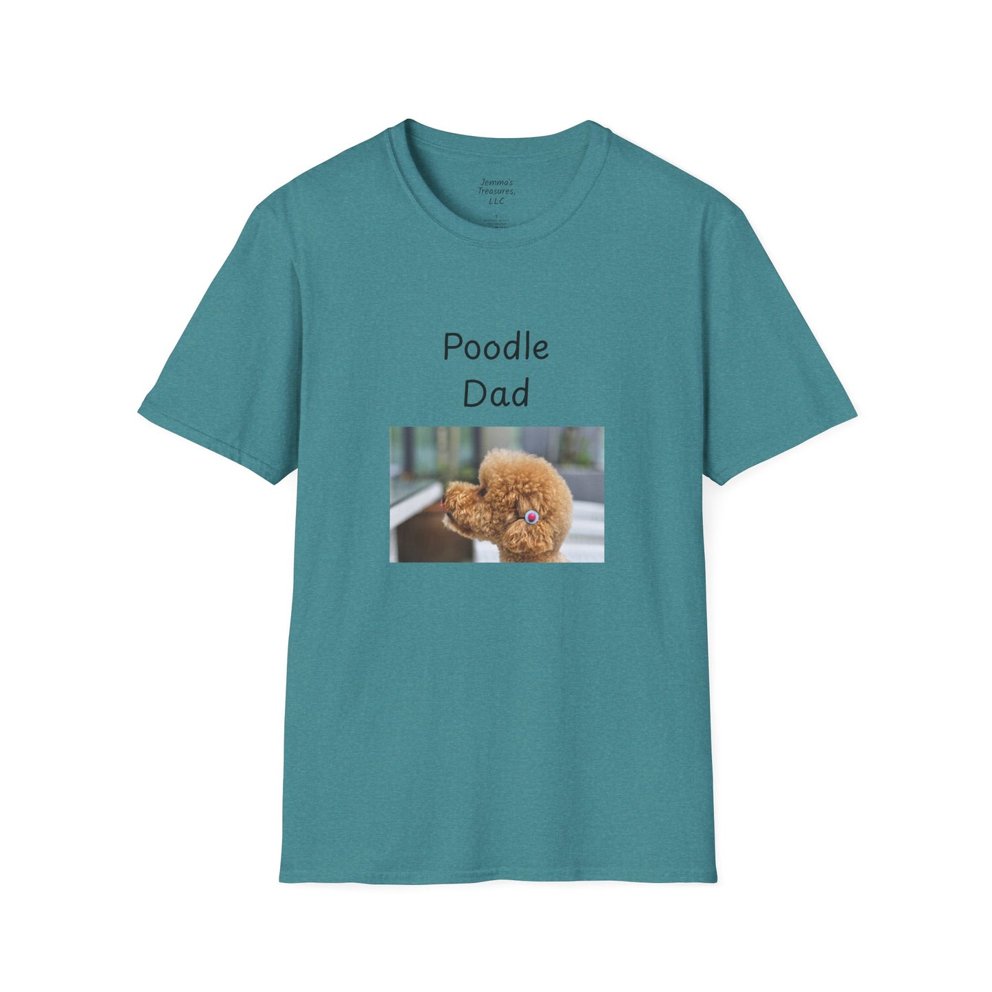 Unisex T-hemp - "Poedelpa" - Honde-eienaar T-hemp