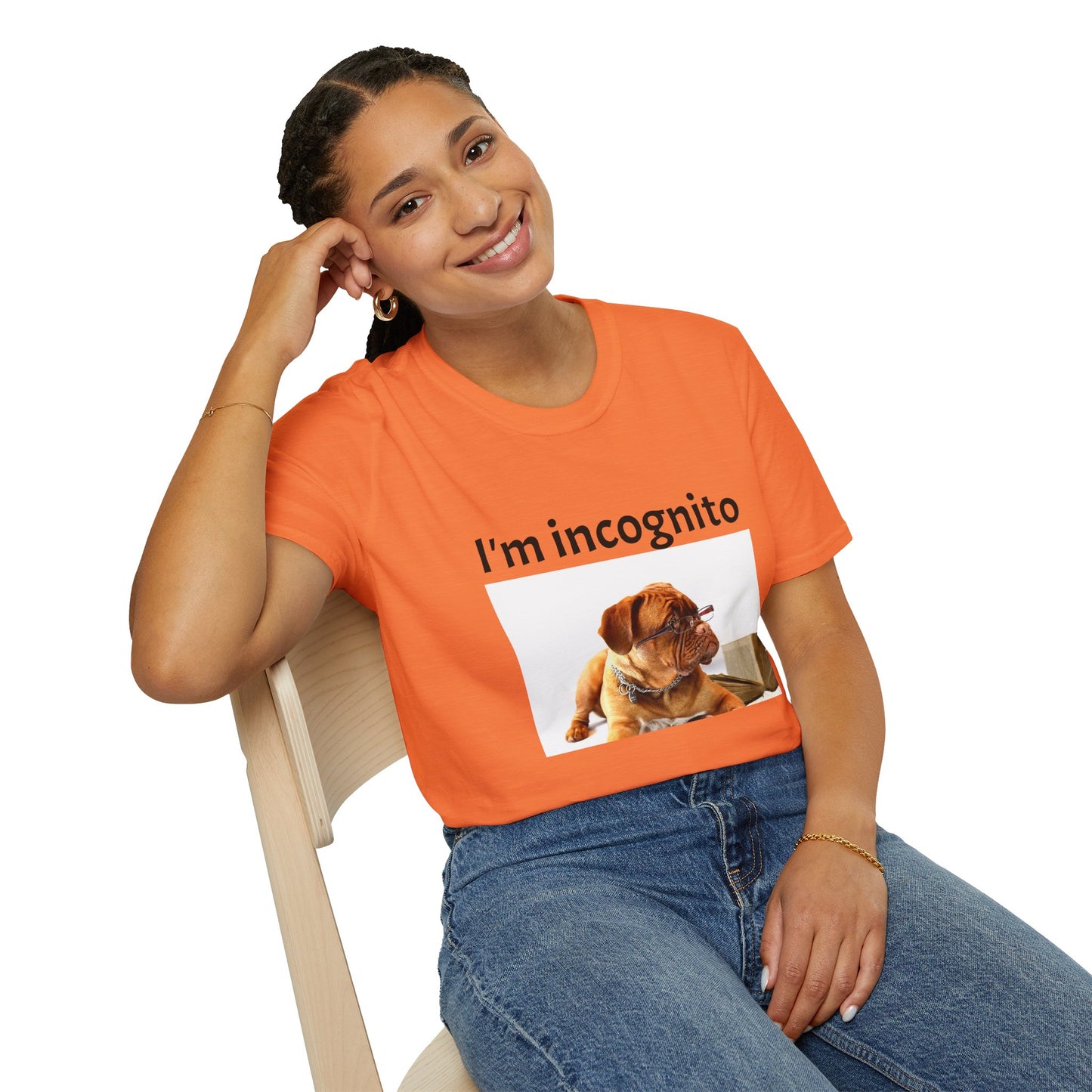 Unisex T-shirt - "I'm Incognito"
