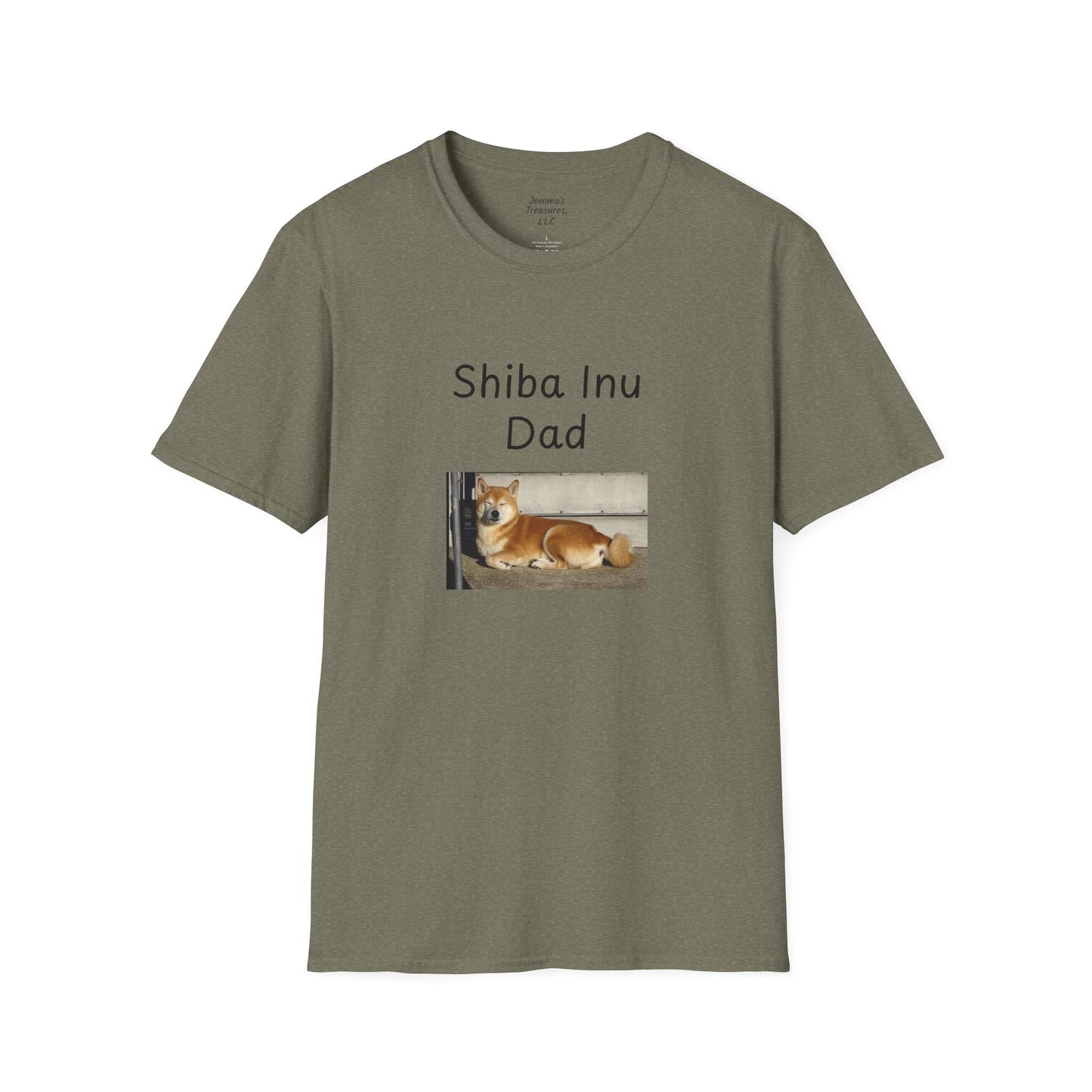 Unisex T-Shirt - "Shiba Inu Dad" - Hundebesitzer T-Shirt