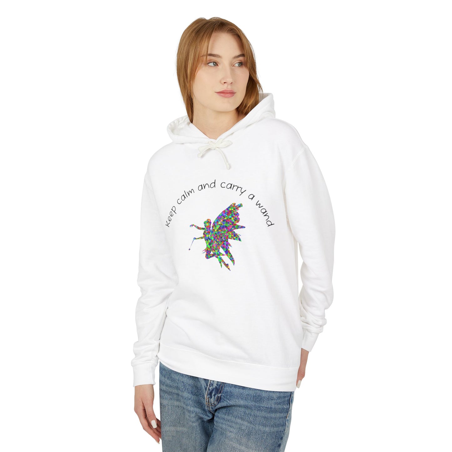 Halloween Unisex Hoodie - "Keep Calm And Carry A Wand"