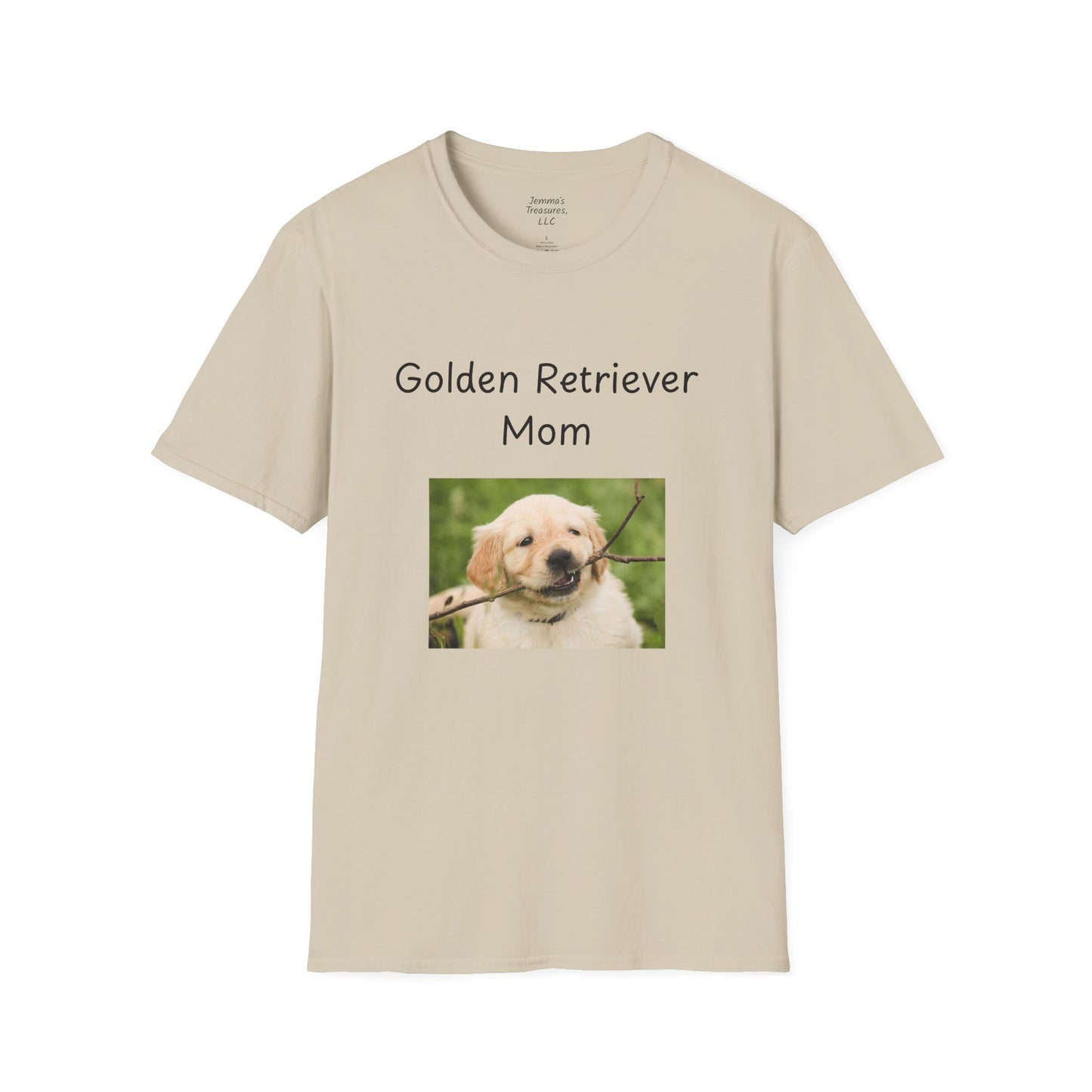 Unisex T-Shirt - "Golden Retriever Mom" - Hundebesitzer T-Shirt