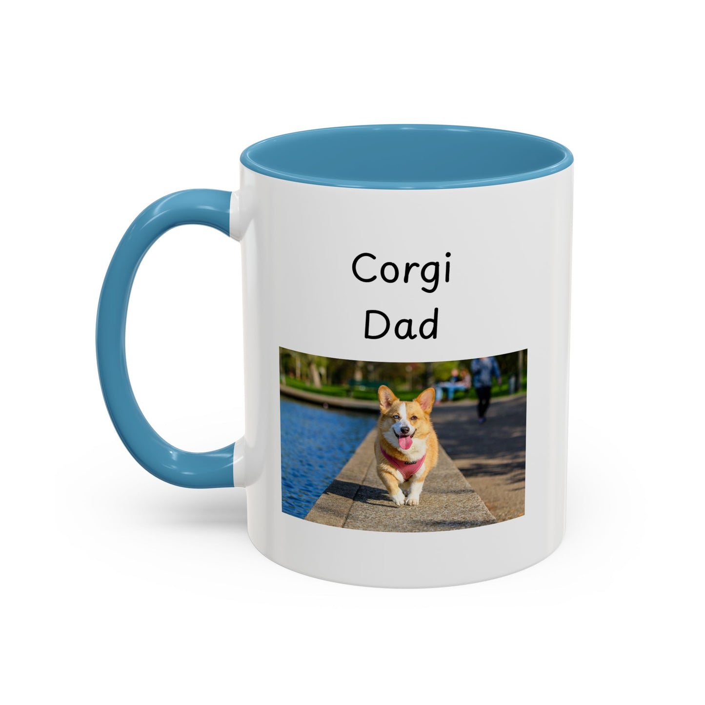 Keramiekbeker - "Corgi Pa"