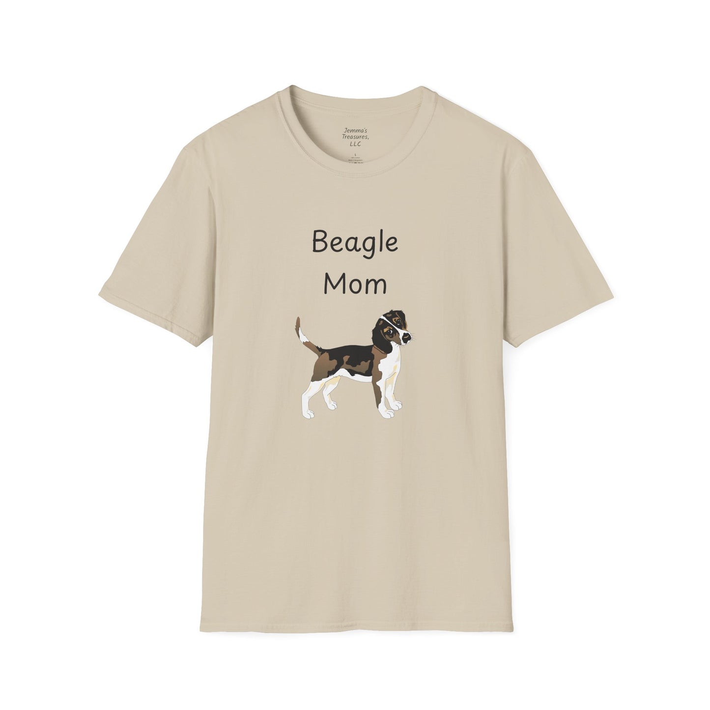 Unisex T-hemp - "Beagle Ma" - Honde-eienaar T-hemp