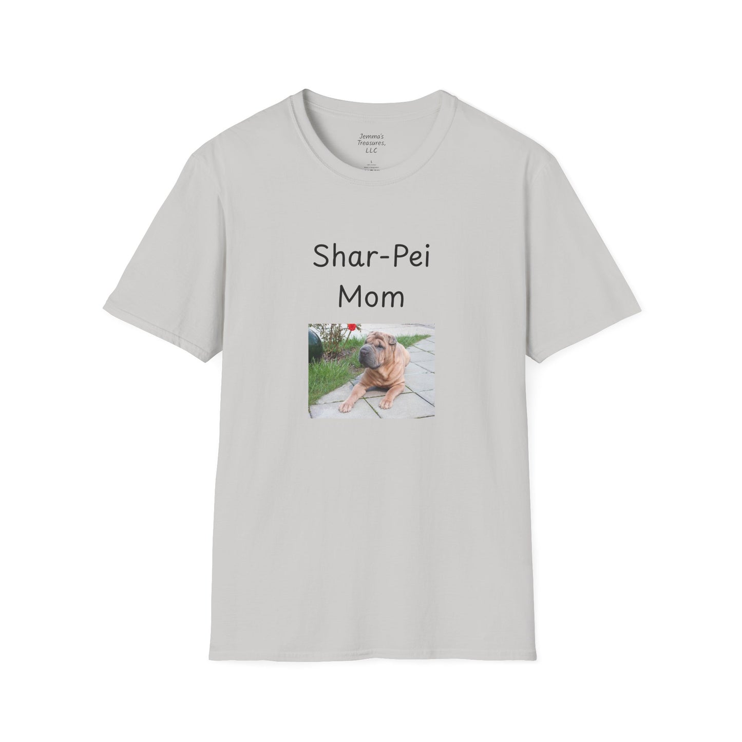 Unisex T-Shirt - "Shar-Pei Mom" - Hundebesitzer T-Shirt