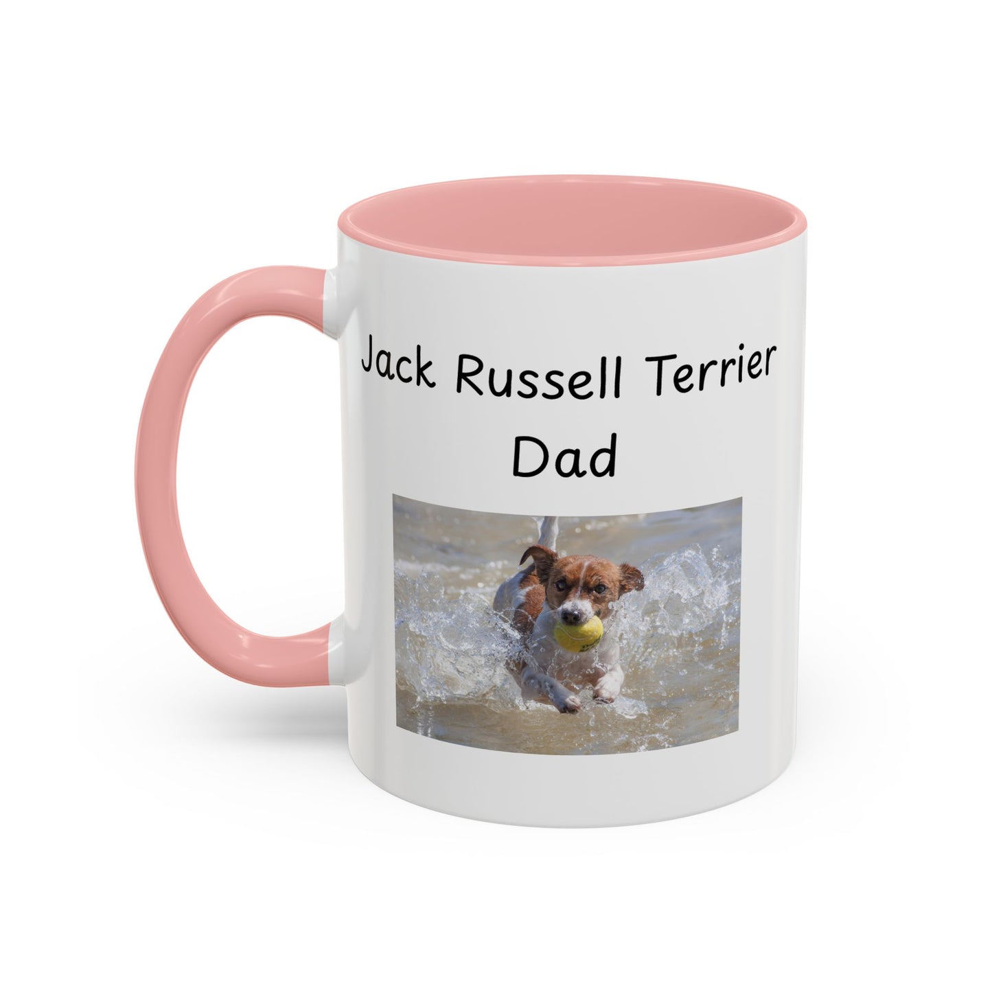 Ceramic Mug - "Jack Russell Terrier Dad"