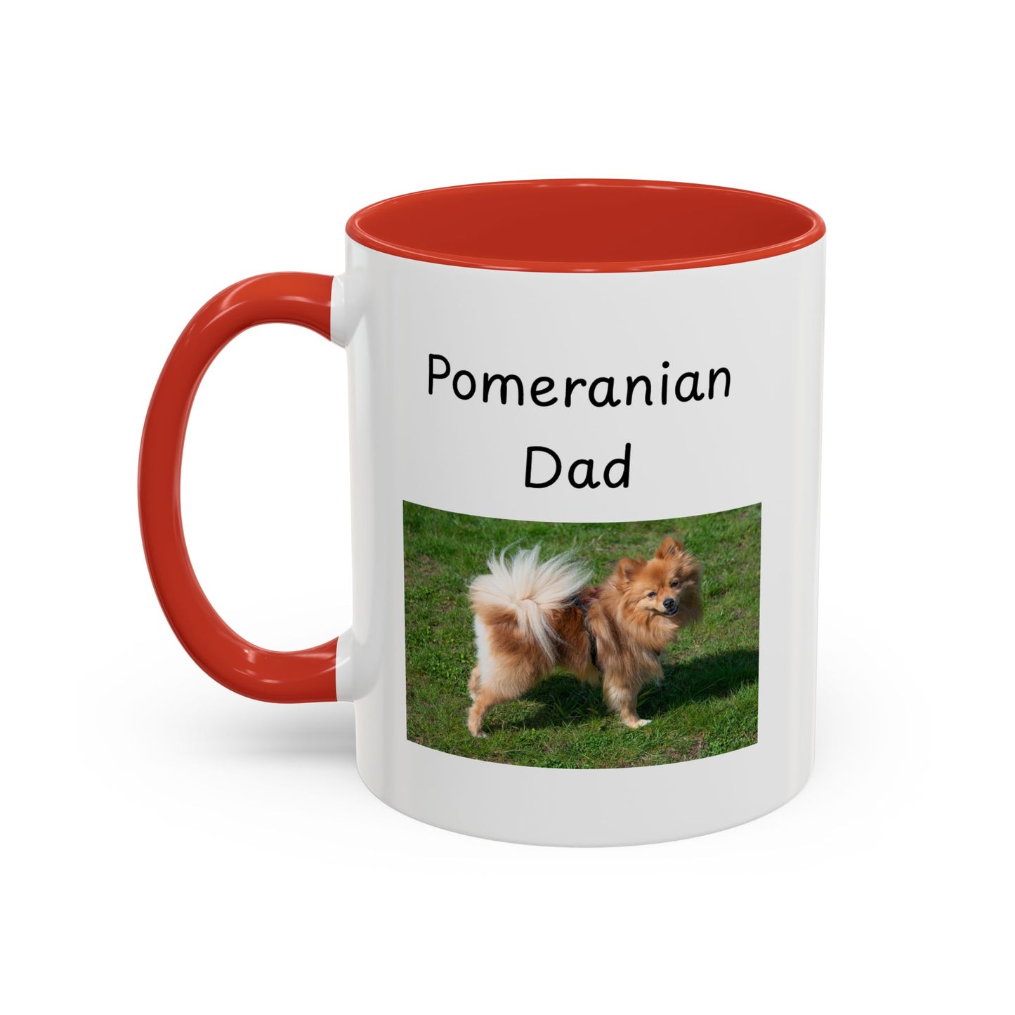 Ceramic Mug - "Pomeranian Dad"