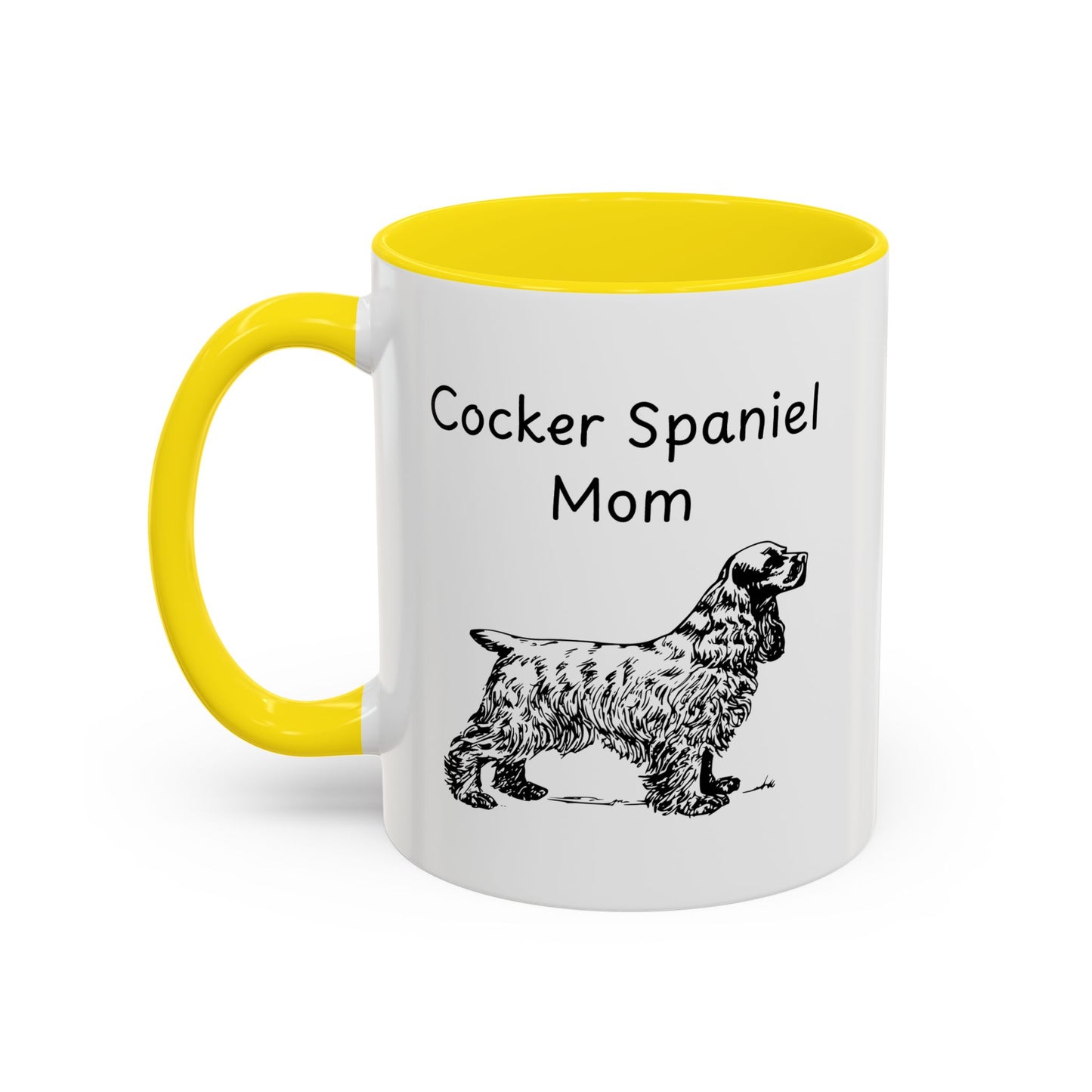 Ceramic Mug - "Cocker Spaniel Mom"