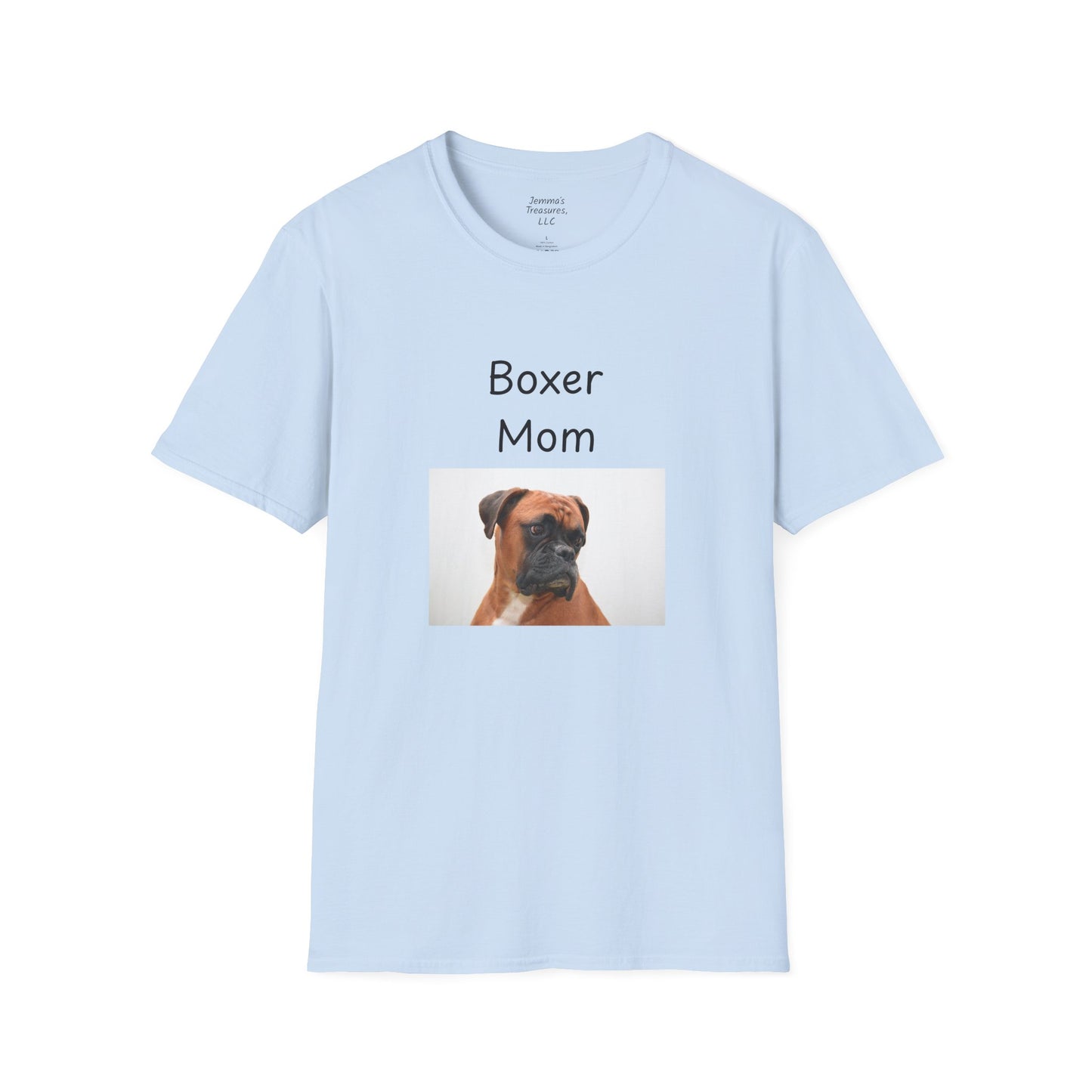 Unisex T-hemp - "Boxer Ma" - Honde-eienaar T-hemp