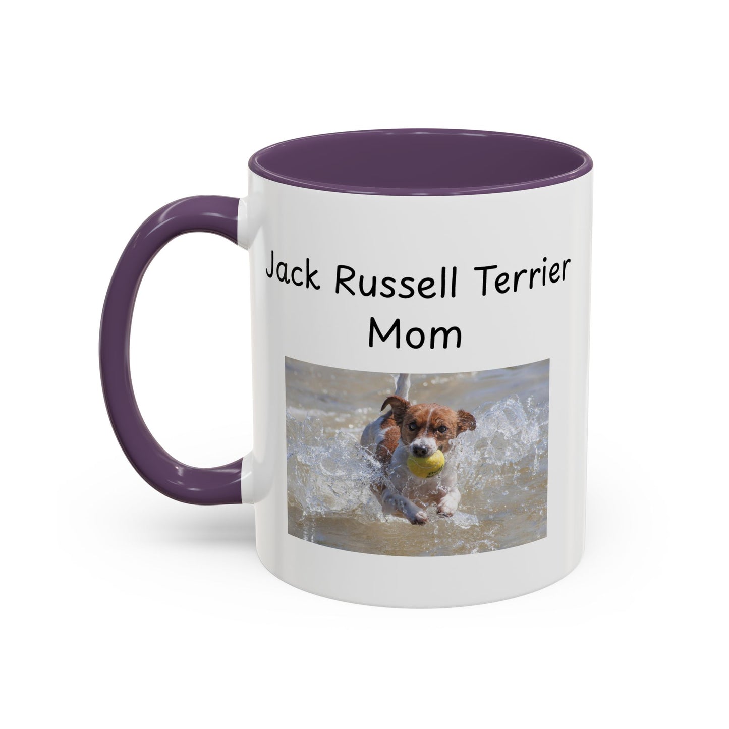 Ceramic Mug - "Jack Russell Terrier Mom"