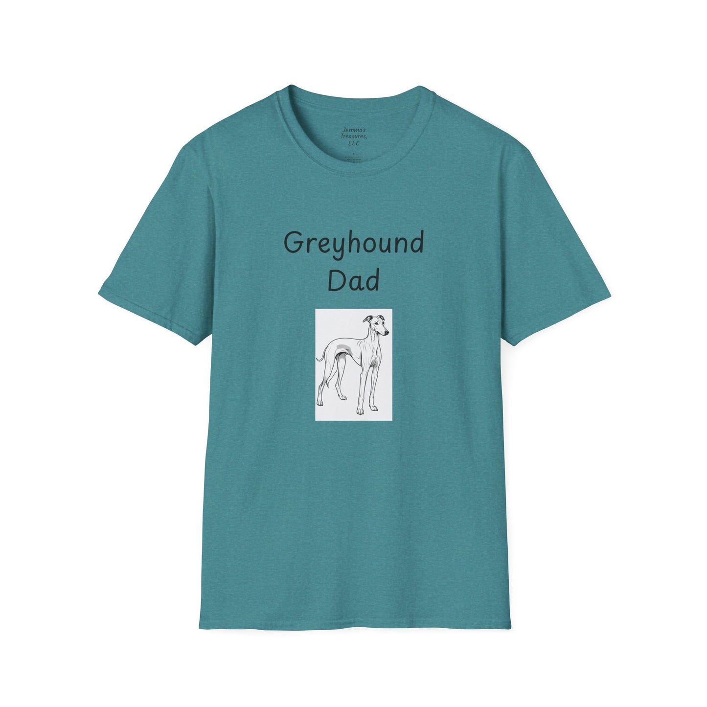 Unisex T-Shirt - "Greyhound Dad" - Dog Owner Tee