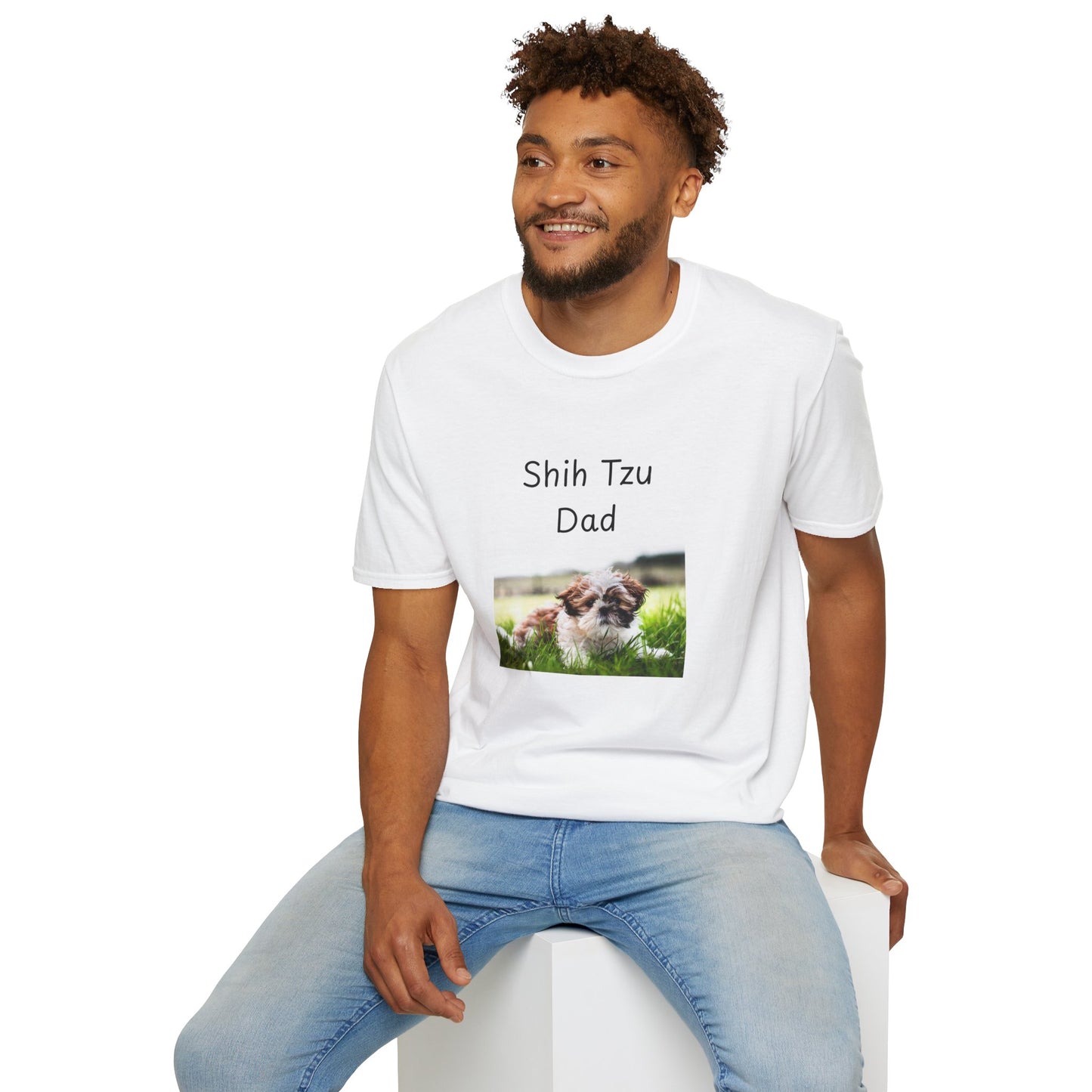 Unisex T-hemp - "Shih Tzu Pa" - Honde-eienaar T-hemp