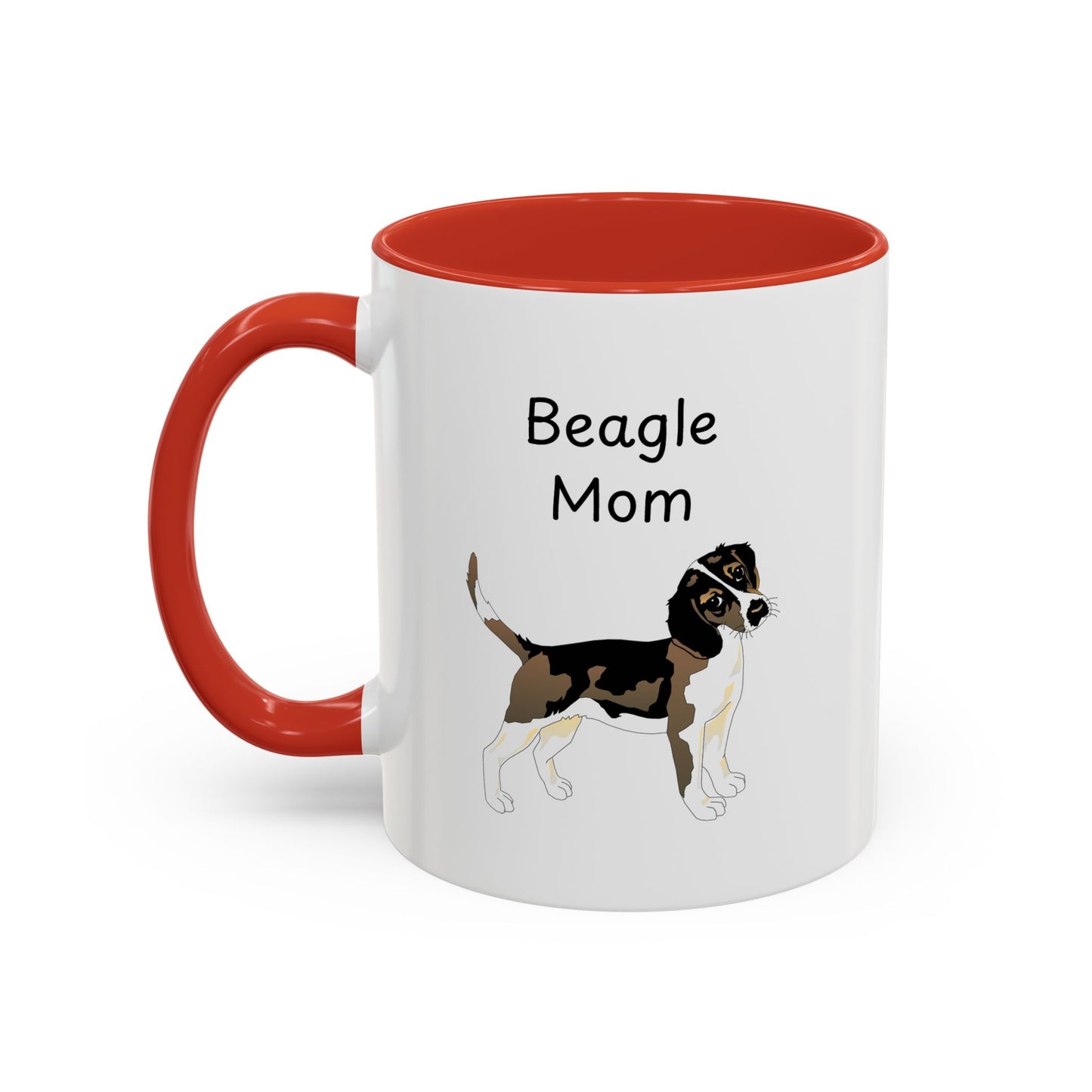 Ceramic Mug - "Beagle Mom"