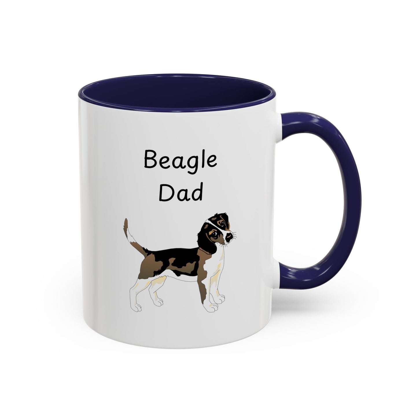 Ceramic Mug - "Beagle Dad"