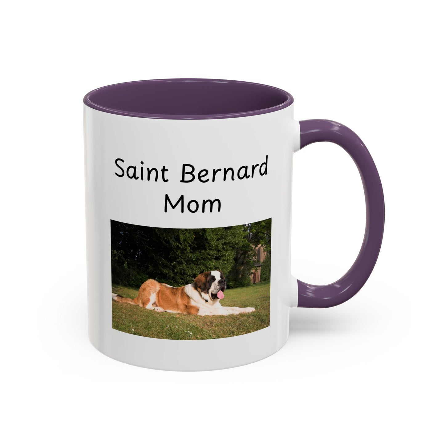 Ceramic Mug - "Saint Bernard Mom"