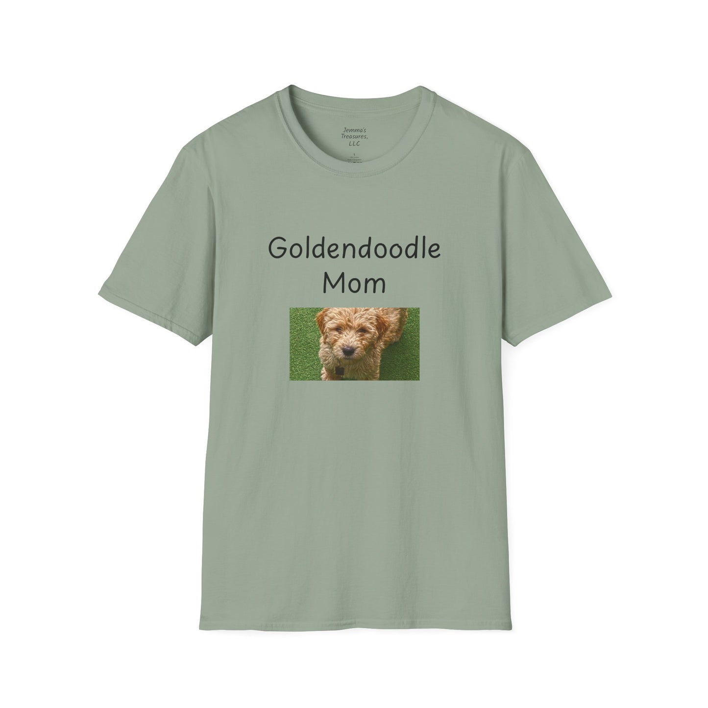 Unisex T-hemp - "Goldendoodle Ma" - Honde-eienaar T-hemp