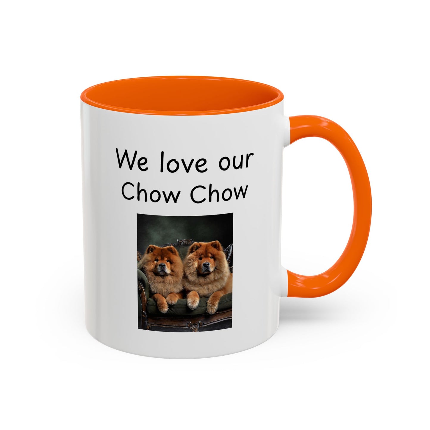 Ceramic Mug - "We Love Our Chow Chow"