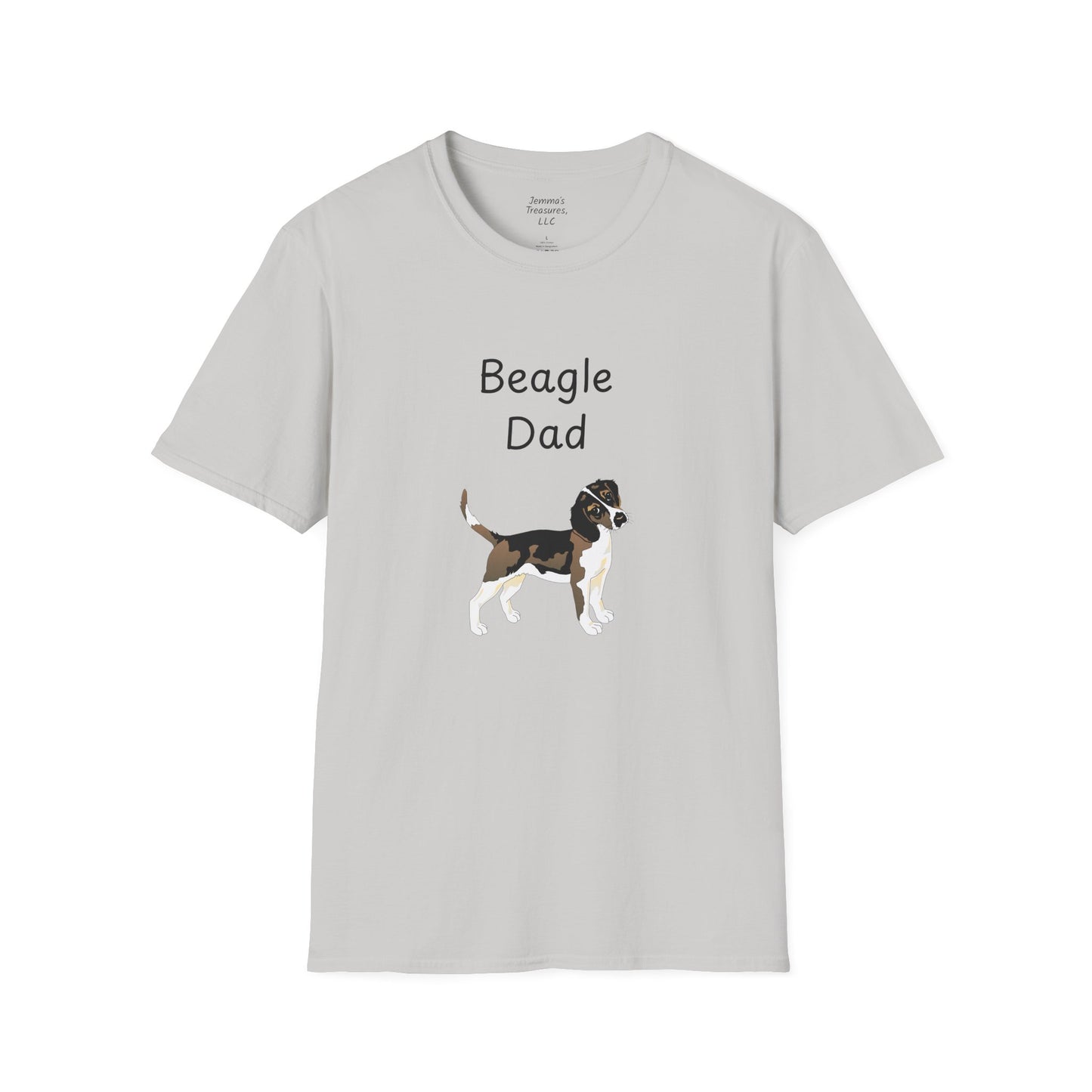 Unisex T-hemp - "Beagle Dad" - Honde-eienaar T-hemp