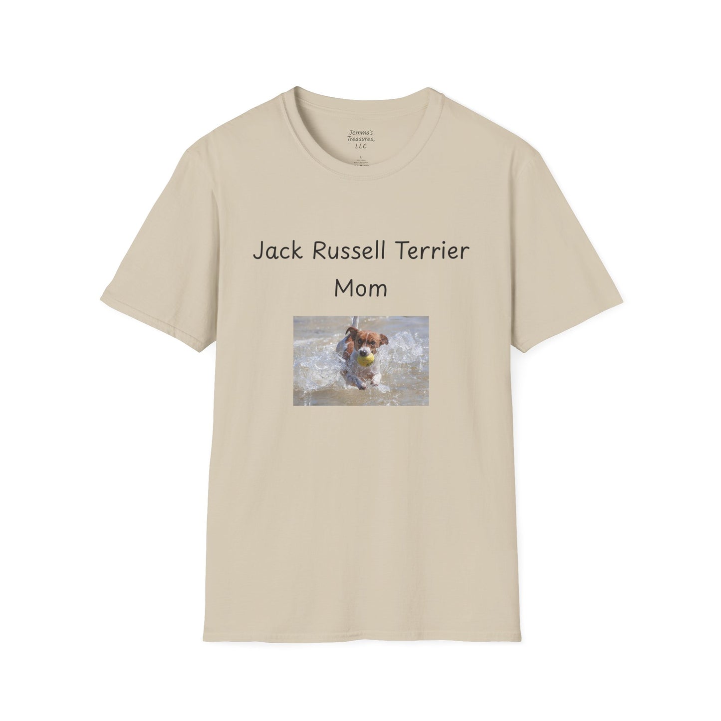 Unisex T-Shirt - "Jack Russell Terrier Mom" - Dog Owner Tee