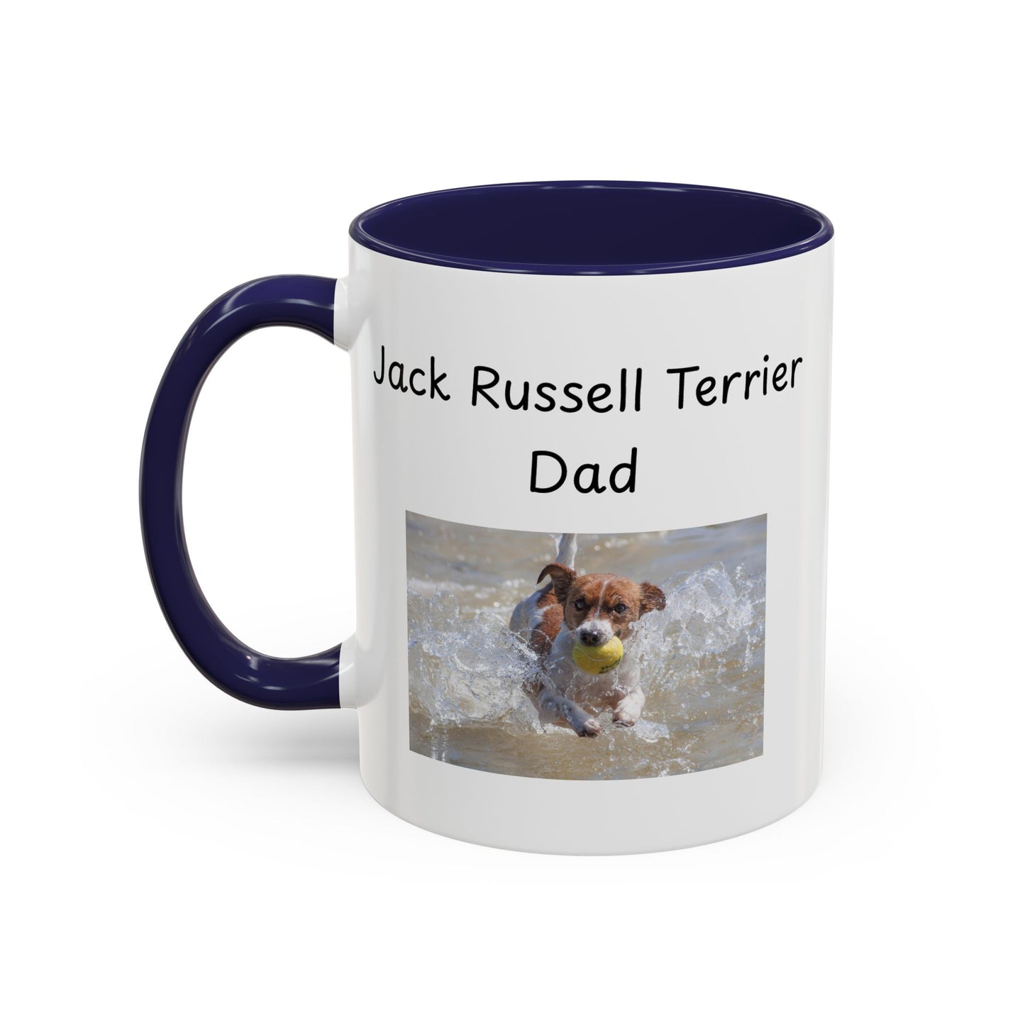 Ceramic Mug - "Jack Russell Terrier Dad"