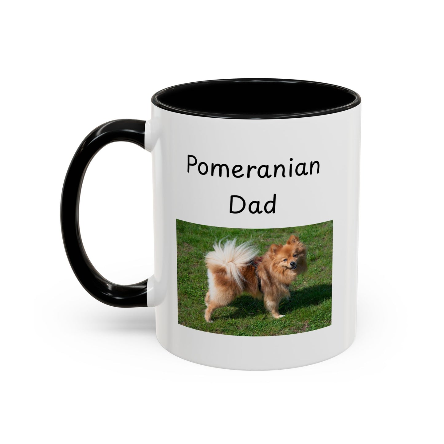 Ceramic Mug - "Pomeranian Dad"