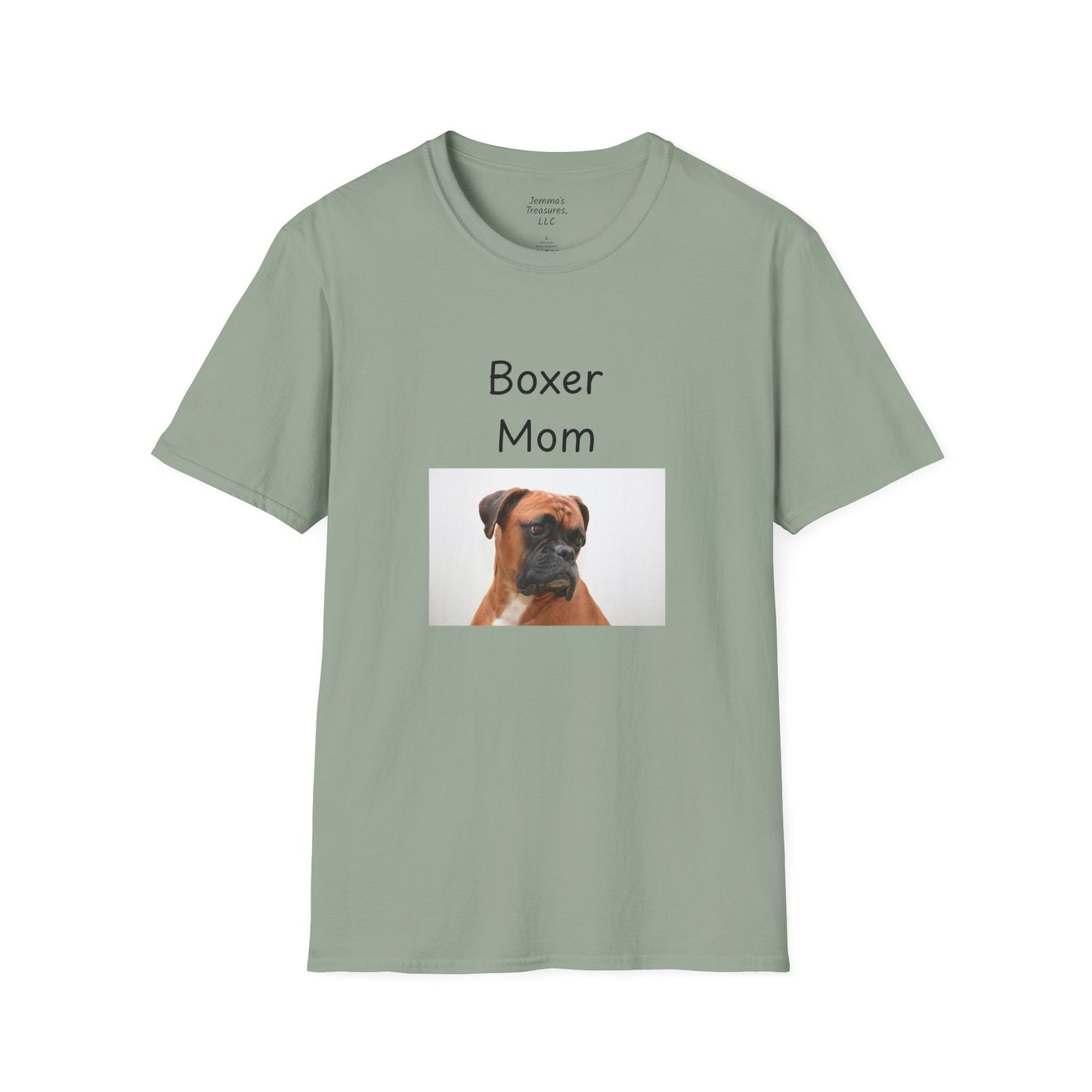Unisex T-hemp - "Boxer Ma" - Honde-eienaar T-hemp