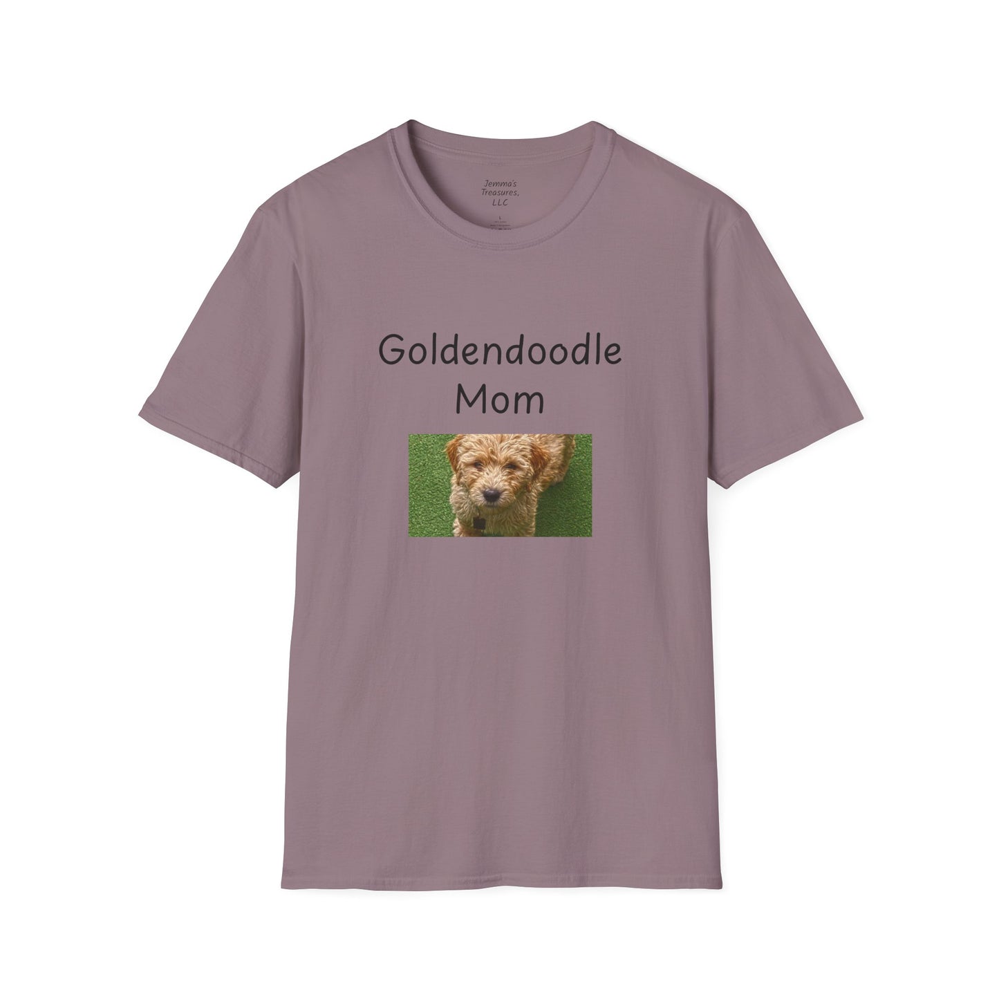 Unisex T-hemp - "Goldendoodle Ma" - Honde-eienaar T-hemp
