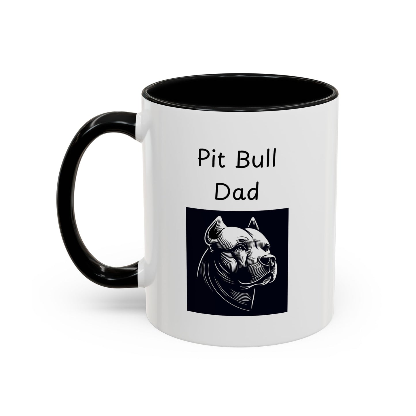 Ceramic Mug - "Pit Bull Dad"