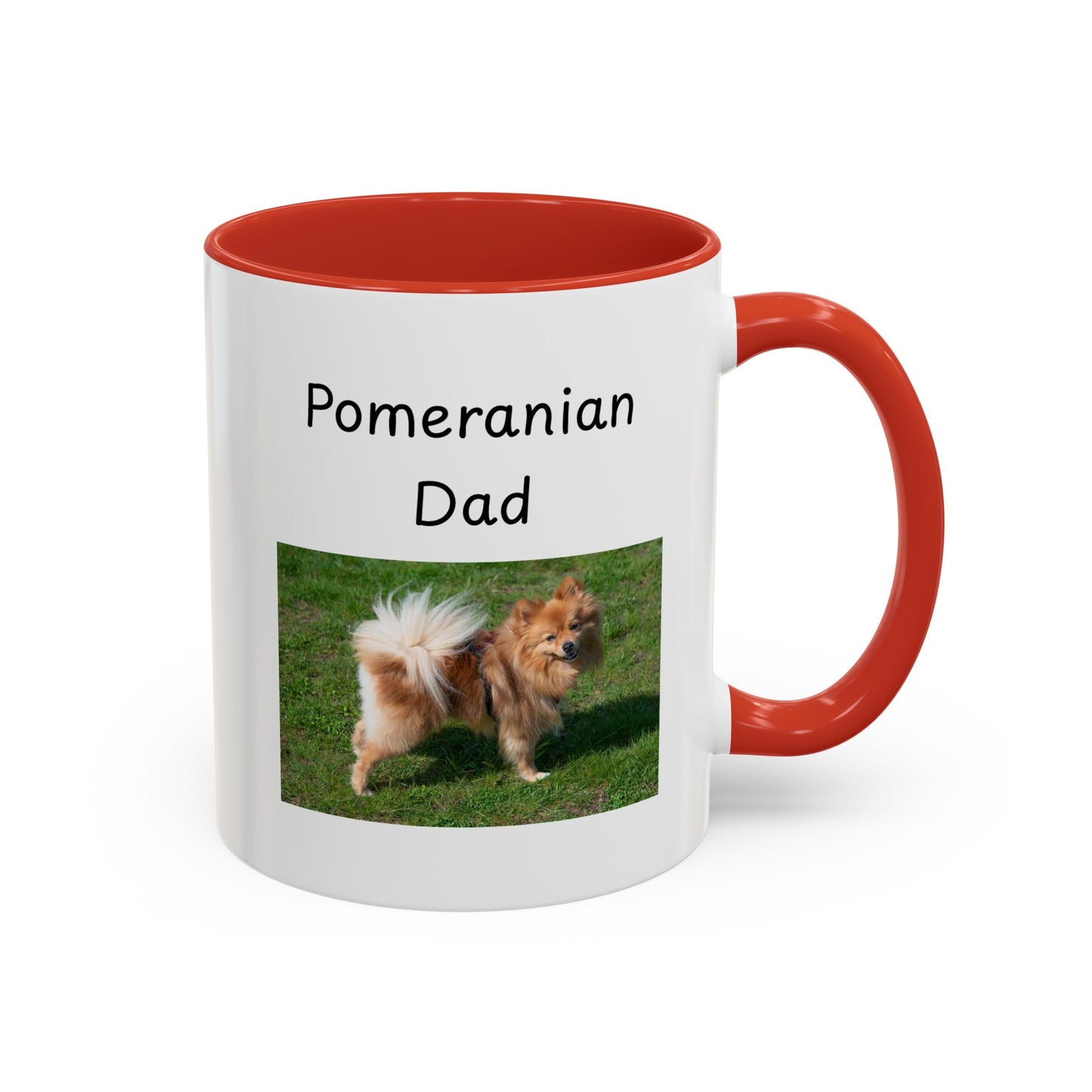 Ceramic Mug - "Pomeranian Dad"