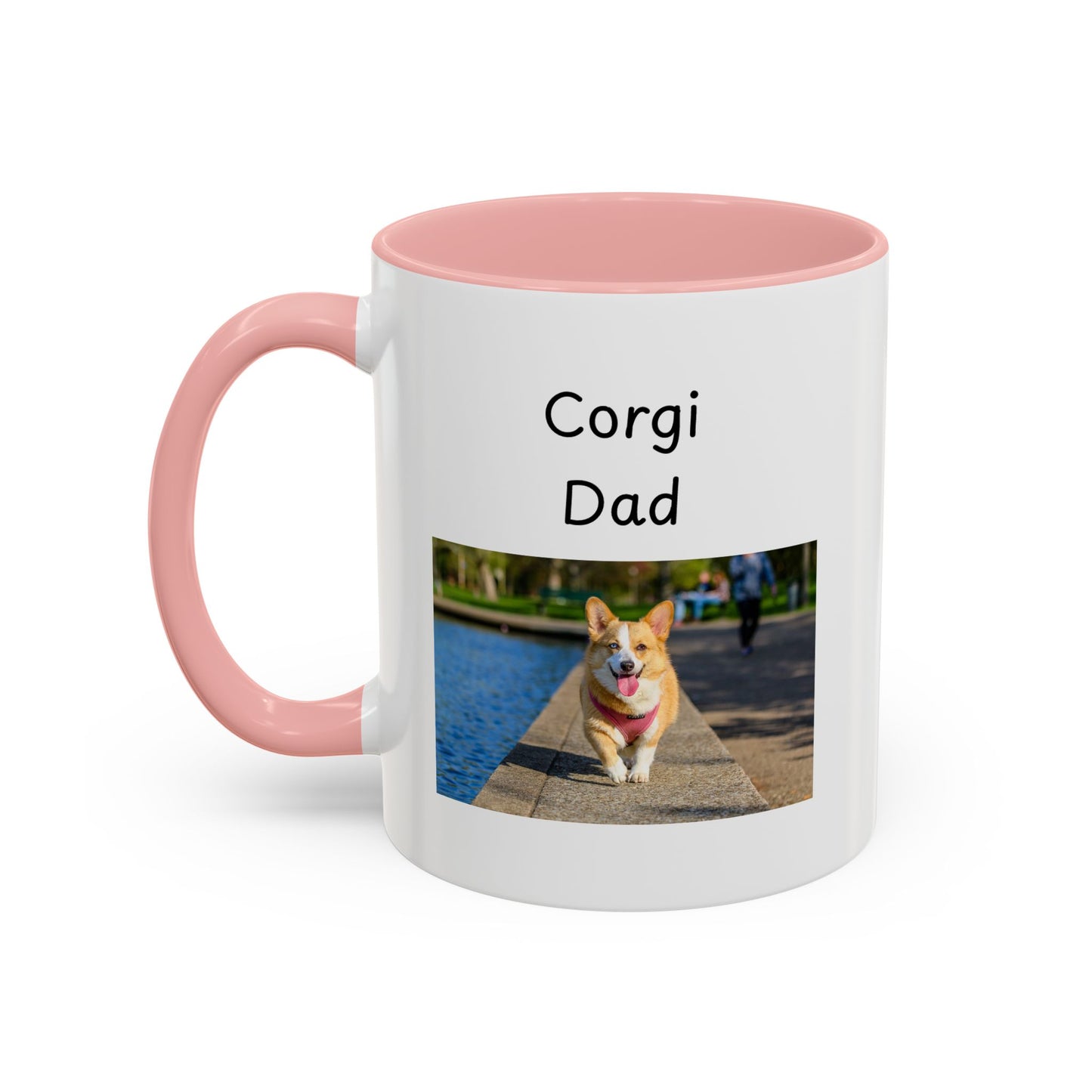 Keramiekbeker - "Corgi Pa"