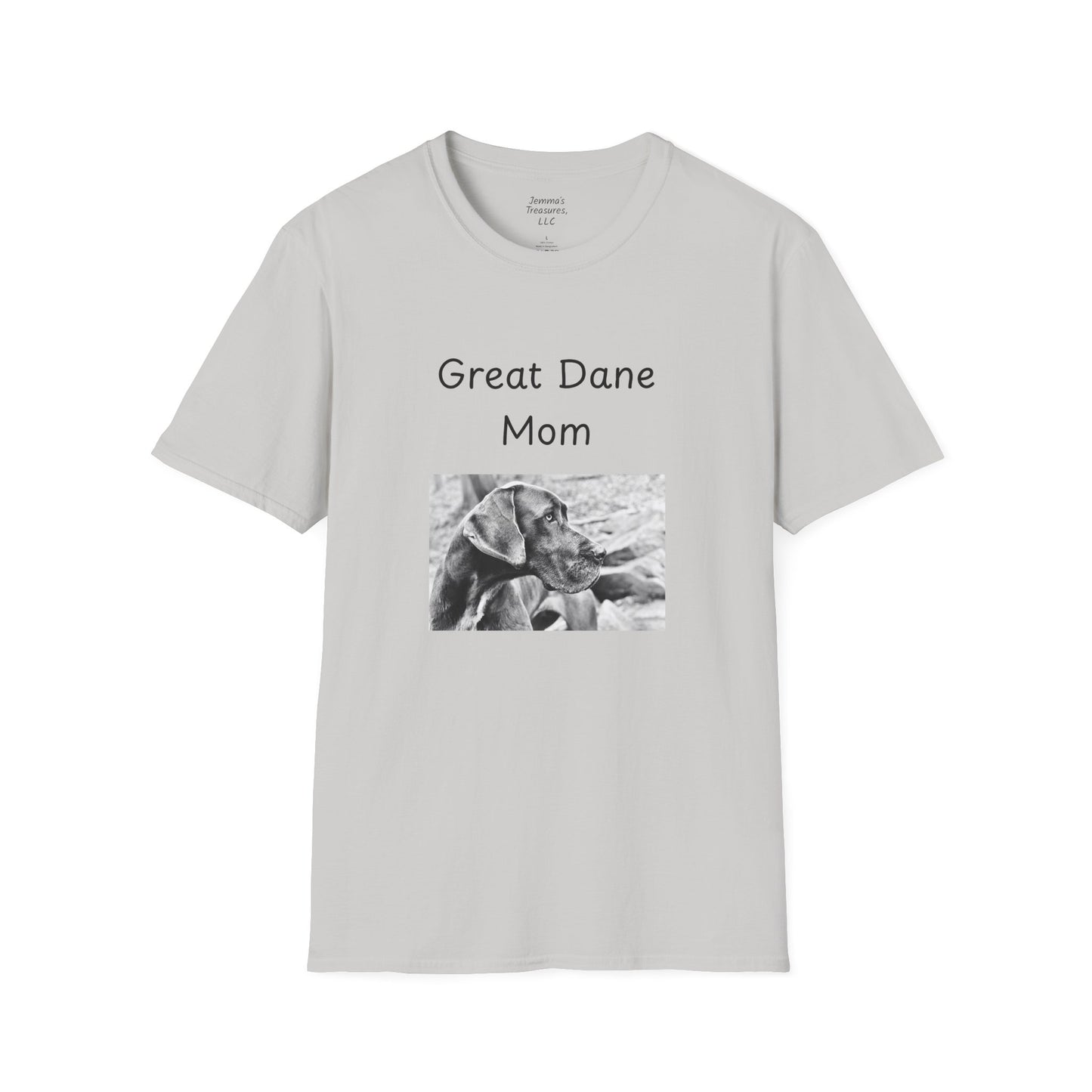 Unisex T-Shirt - "Great Dane Mom" - Hundebesitzer T-Shirt
