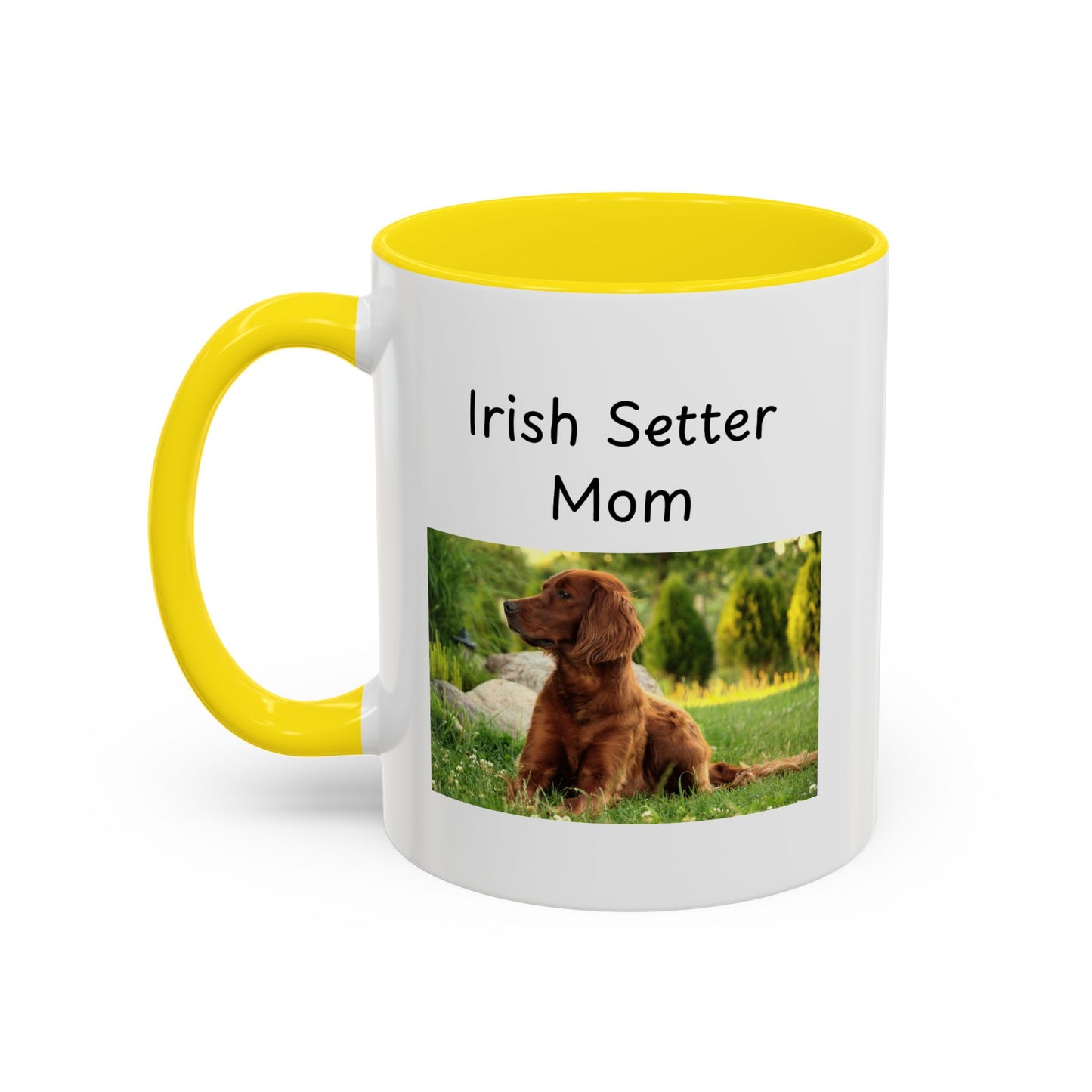 Ceramic Mug - "Irish Setter Mom"