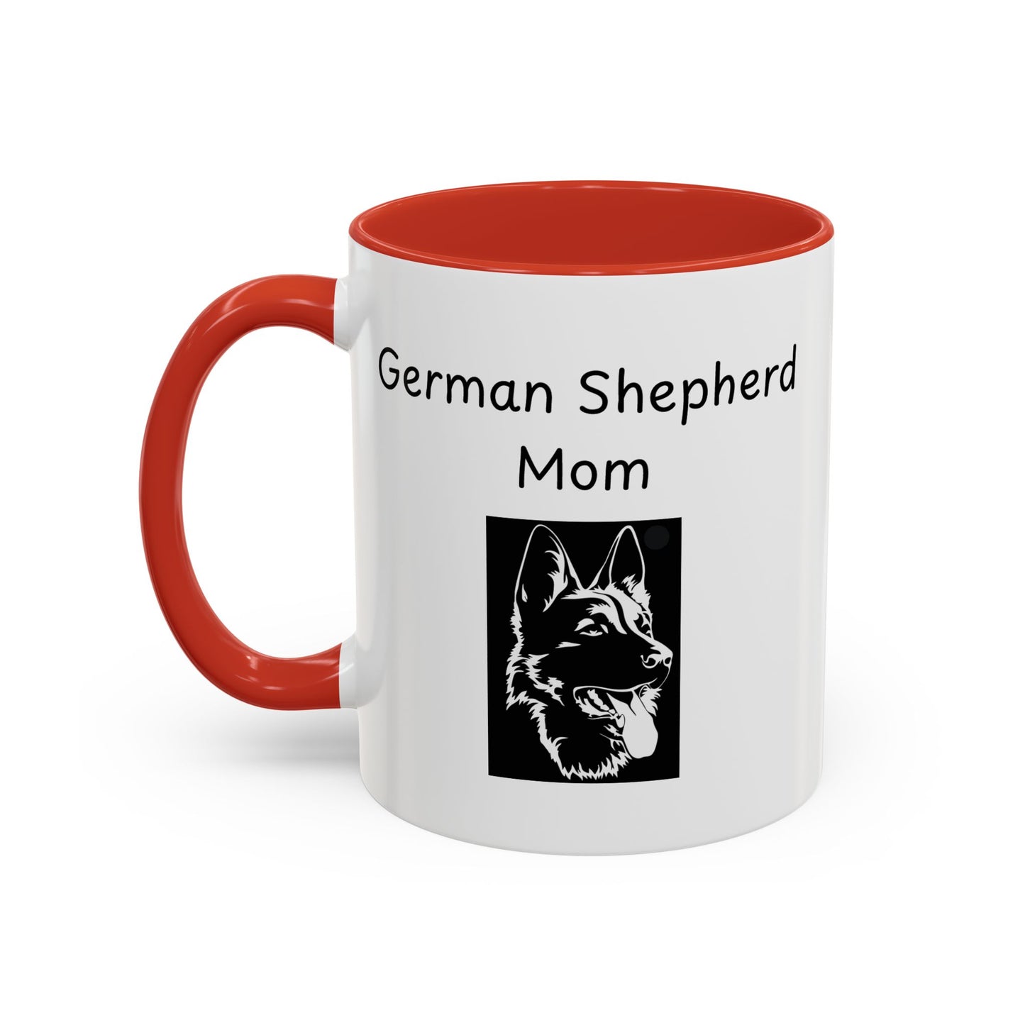 Ceramic Mug - "German Shepherd Mom"