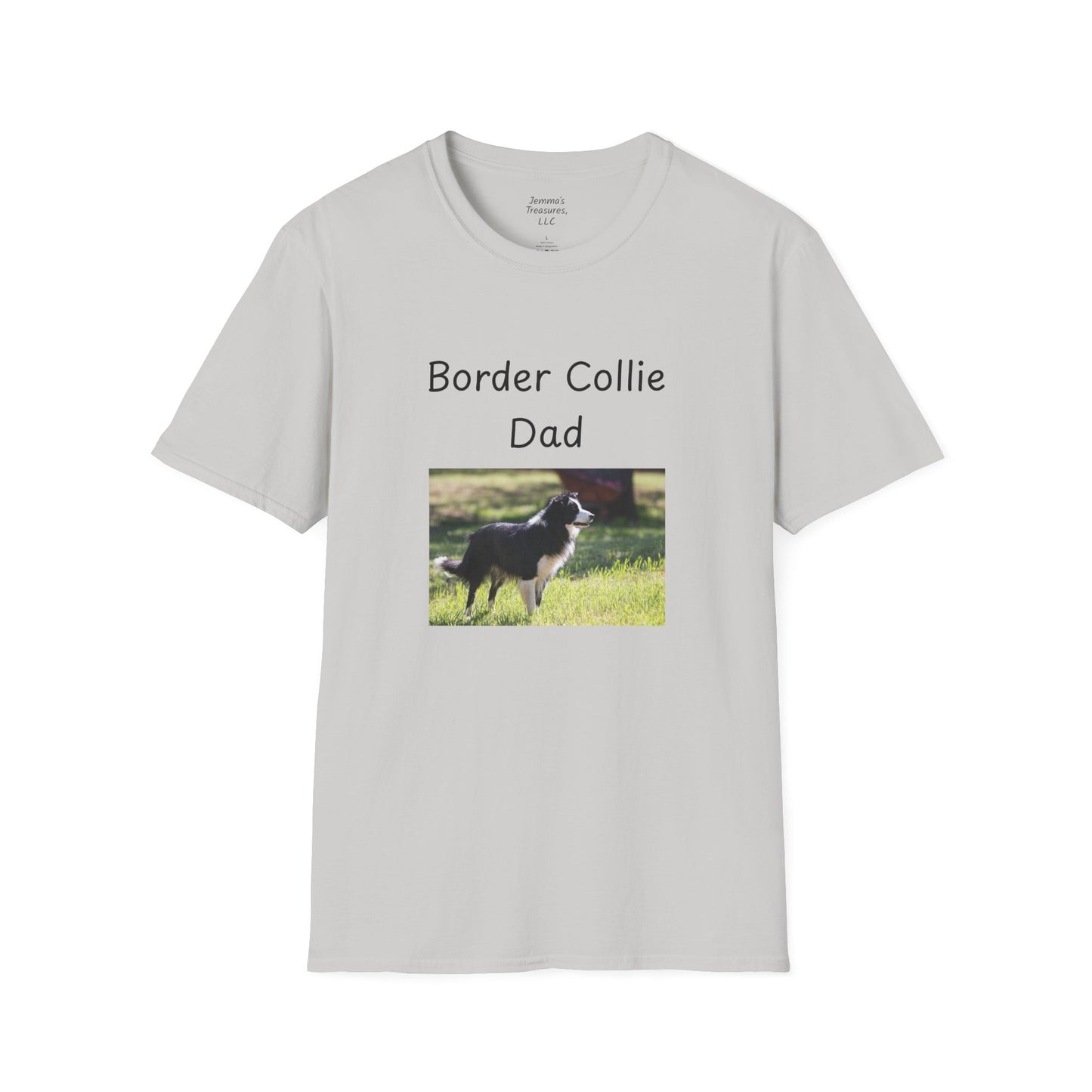 Unisex T-hemp - "Border Collie Pa" - Honde-eienaar T-hemp