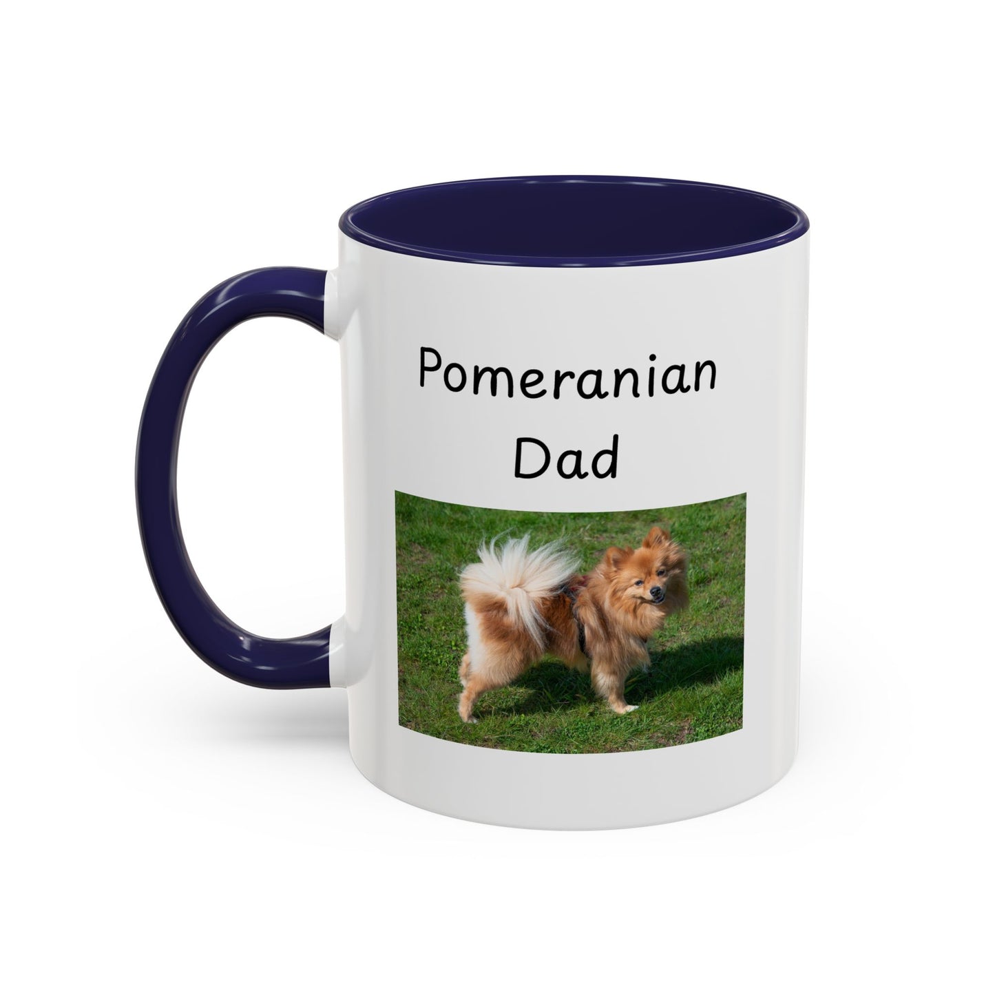 Ceramic Mug - "Pomeranian Dad"