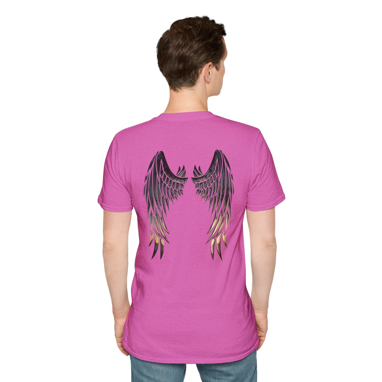 Angel Support Tee - "Even When You're Alone, Your Angels Have Your Back"