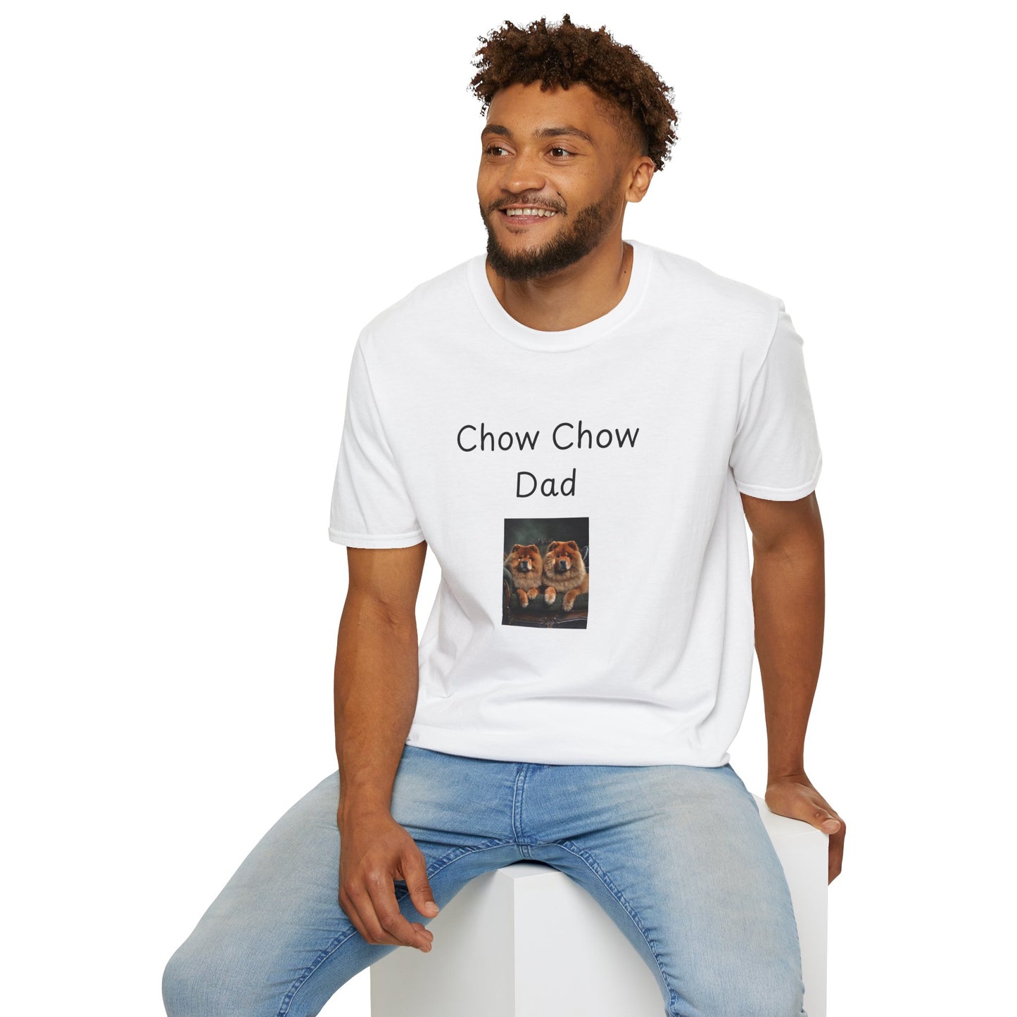 Unisex T-Shirt - "Chow Chow Dad" - Hundebesitzer T-Shirt