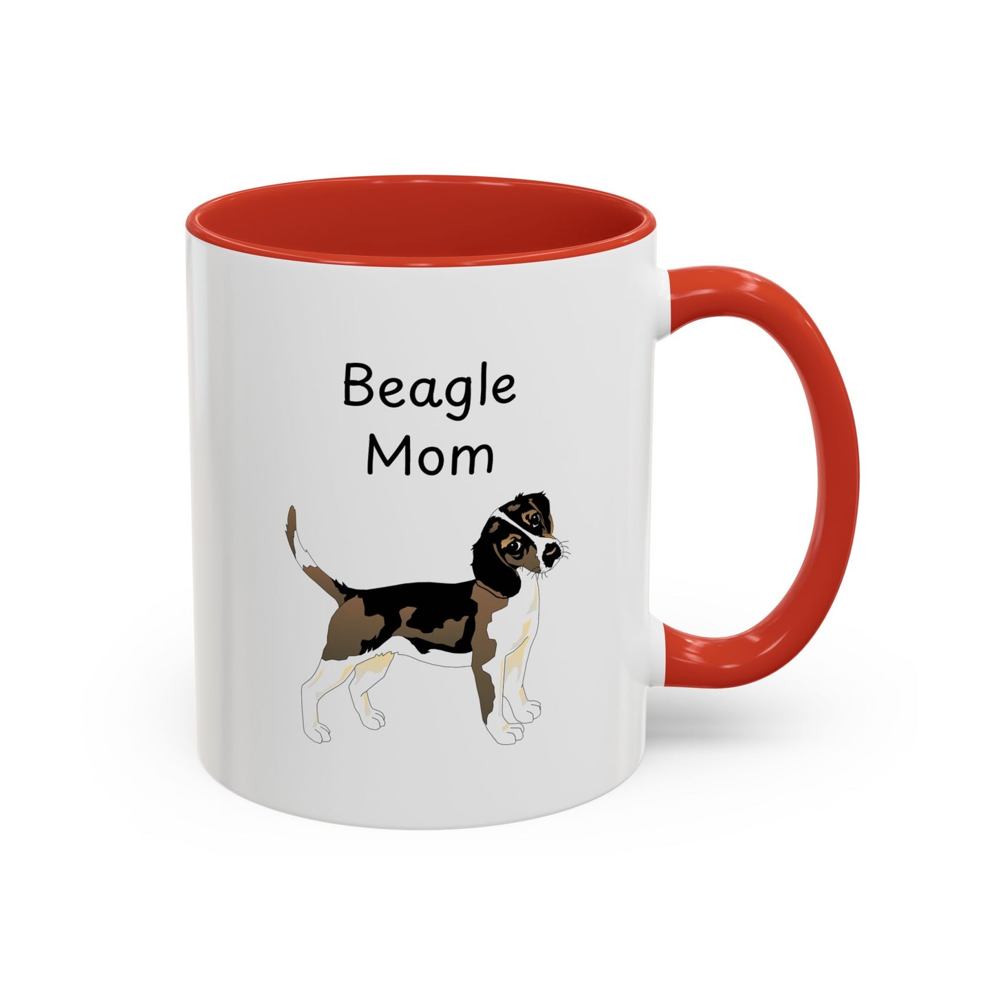 Ceramic Mug - "Beagle Mom"