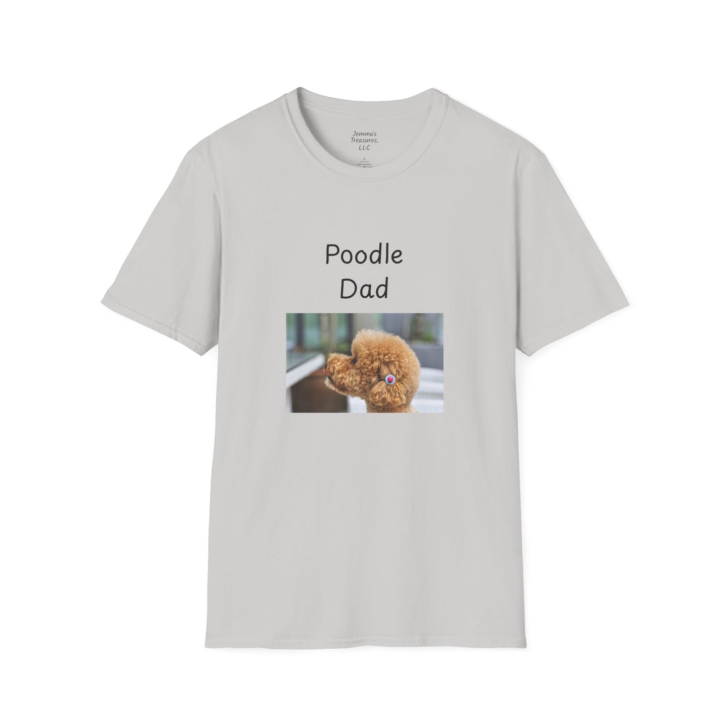 Unisex T-hemp - "Poedelpa" - Honde-eienaar T-hemp