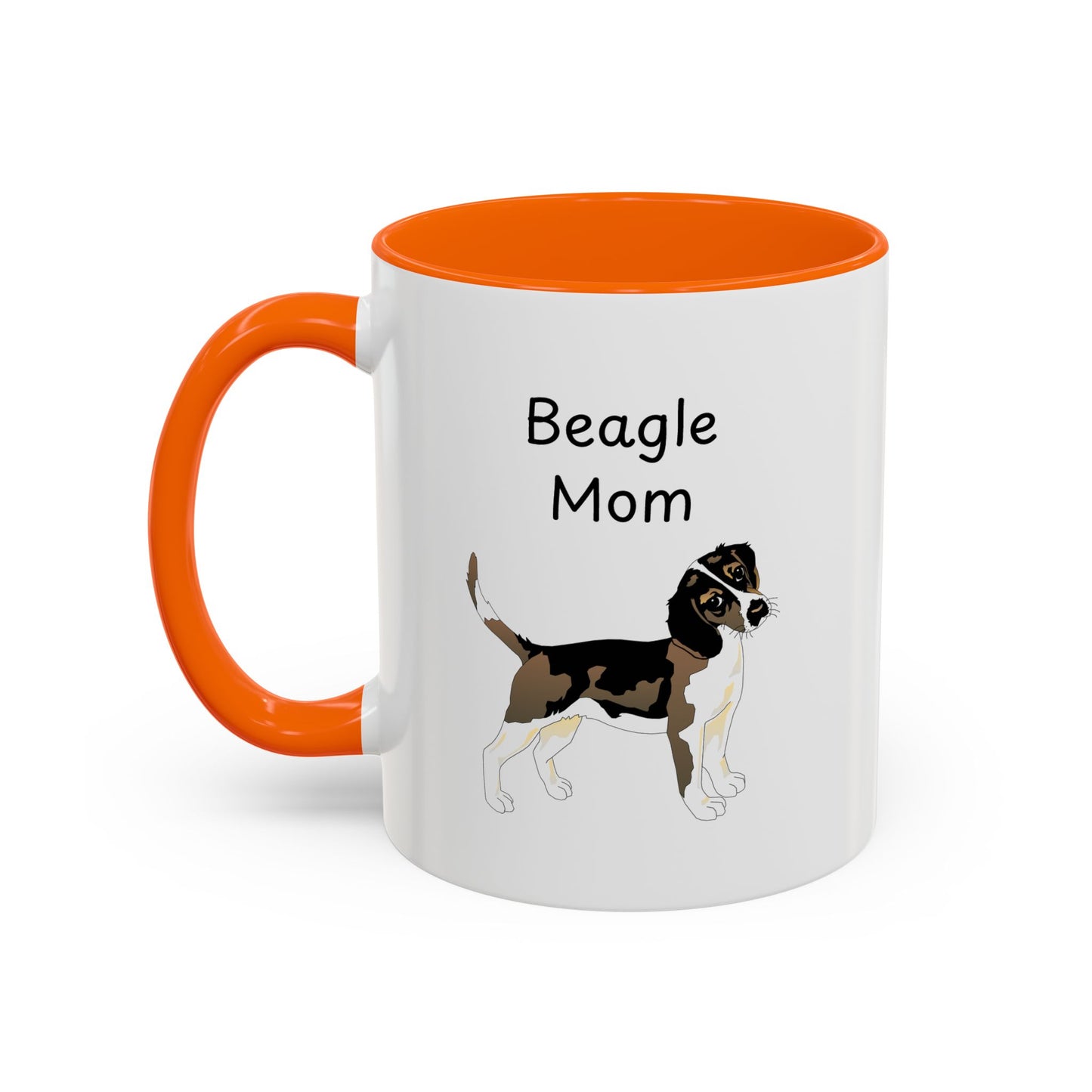 Ceramic Mug - "Beagle Mom"