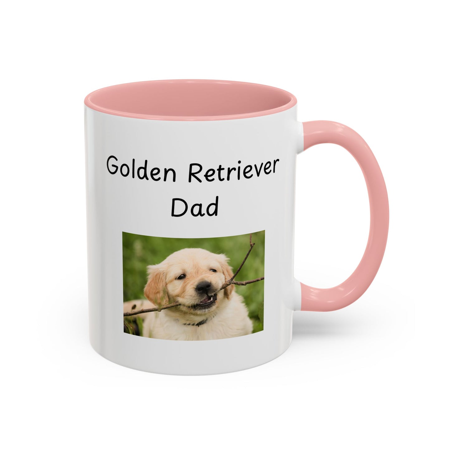 Keramiktasse - "Golden Retriever Dad"