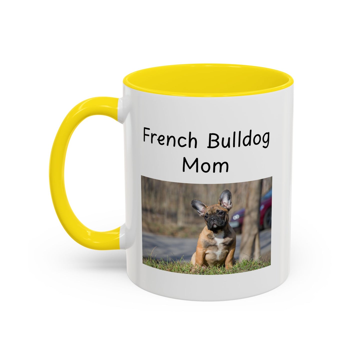 Ceramic Mug - "French Bulldog Mom"