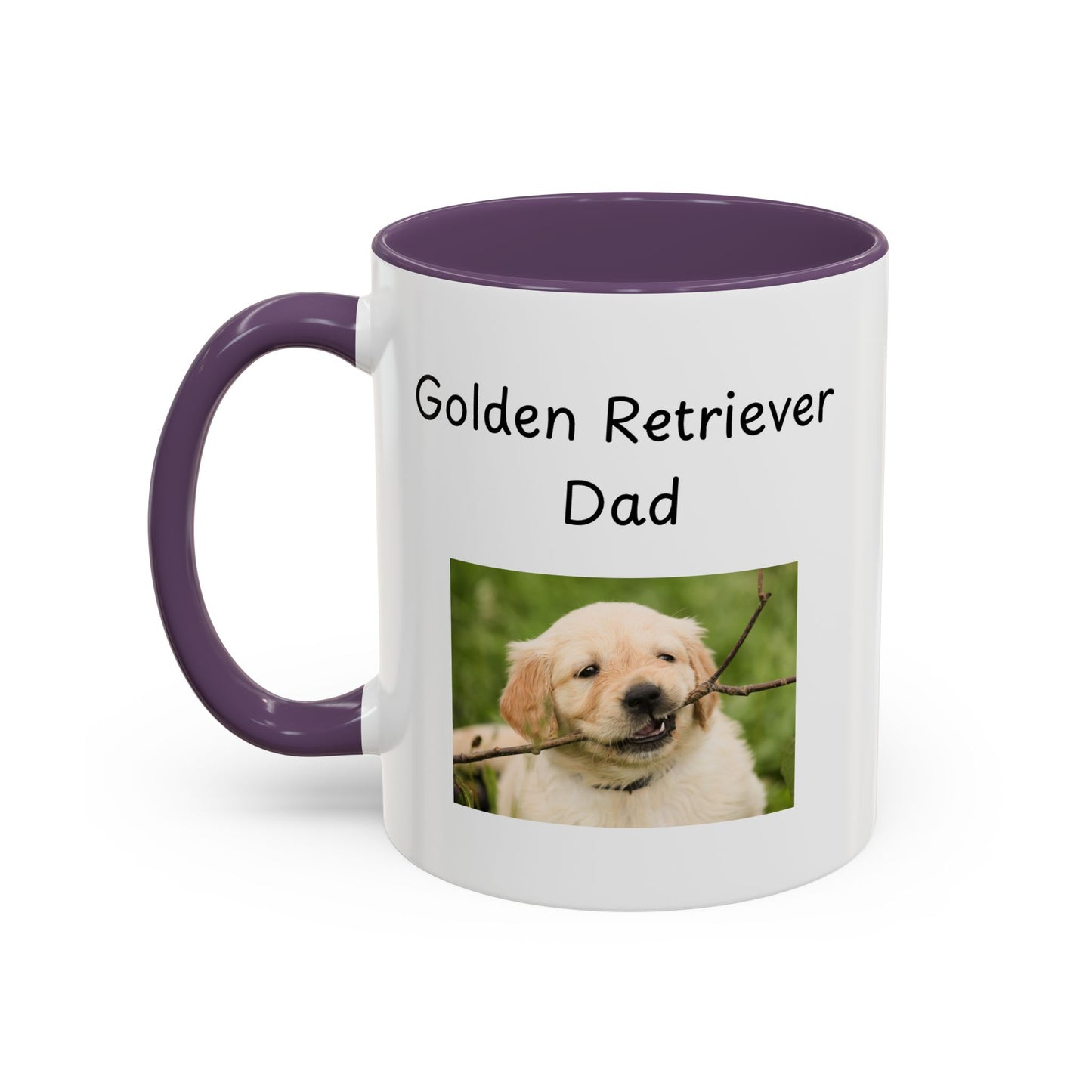Keramiktasse - "Golden Retriever Dad"